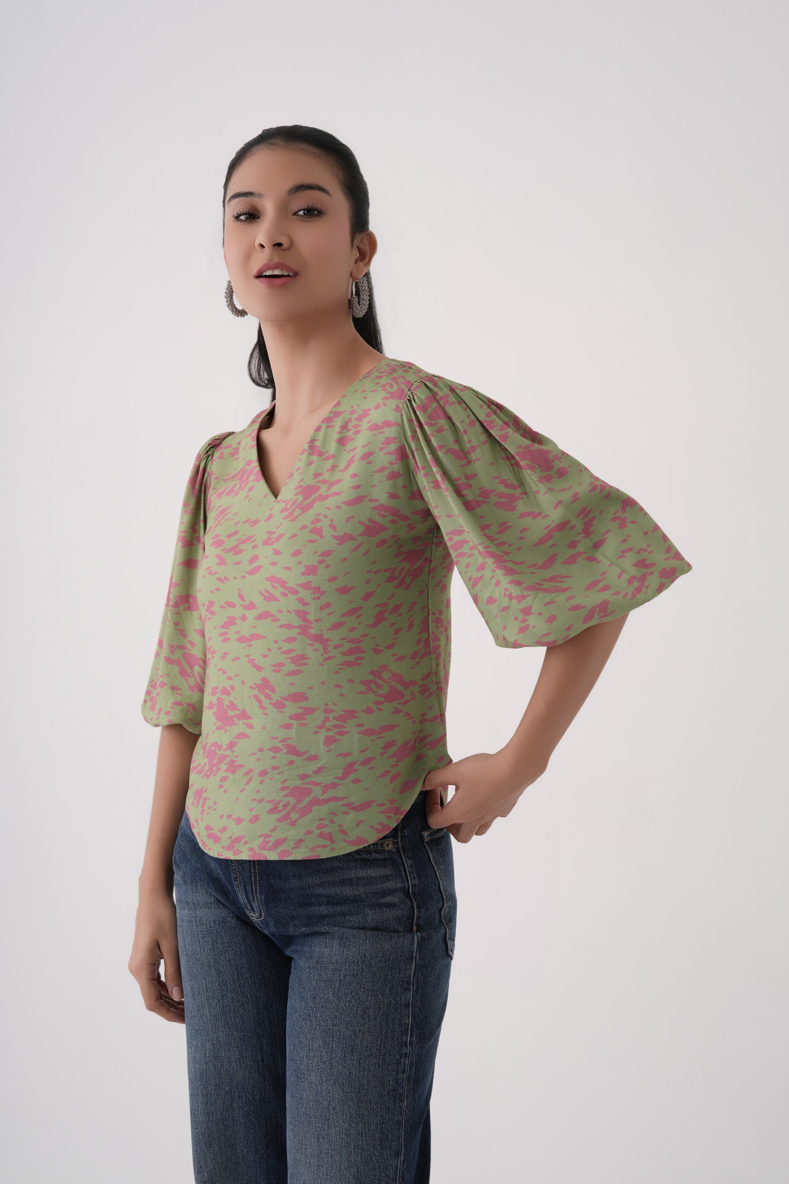 Puff Sleeve Top