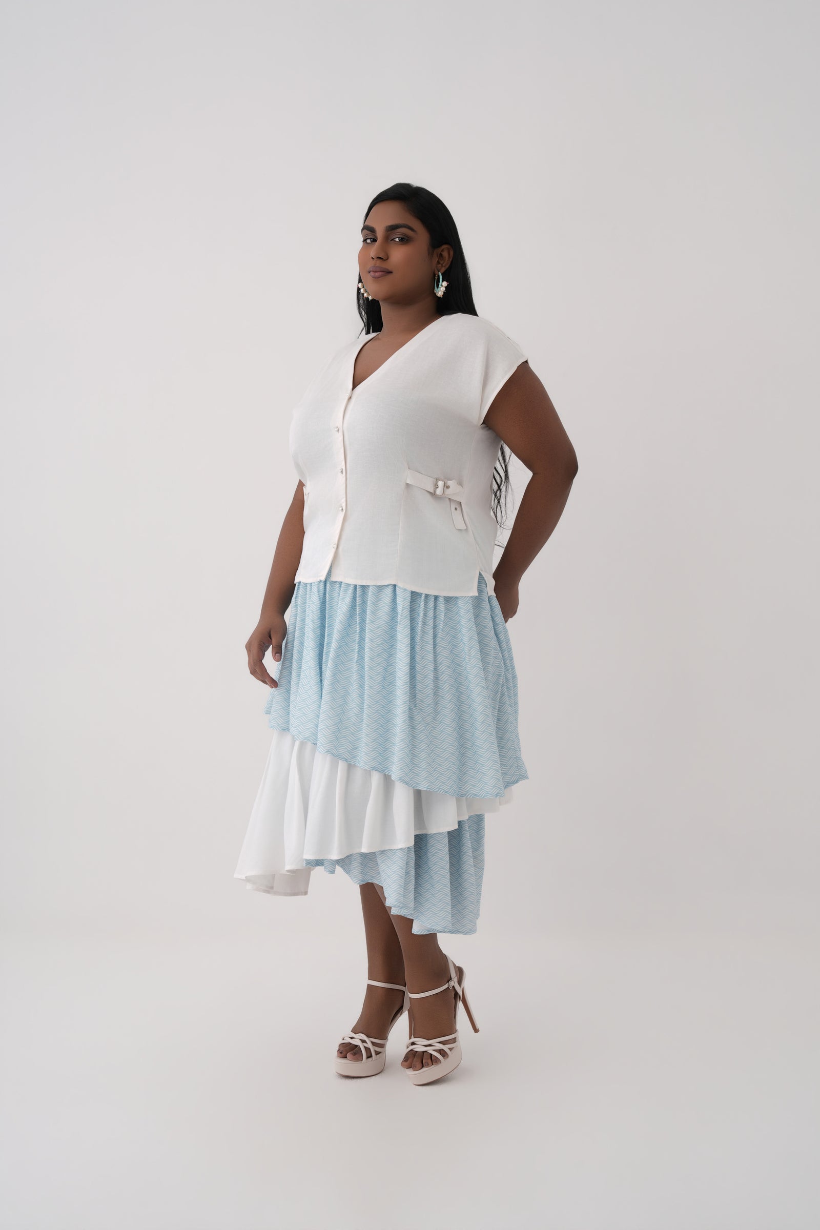 Seafoam Skirt Set