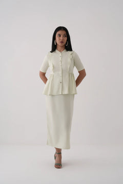 Structured Peplum Top