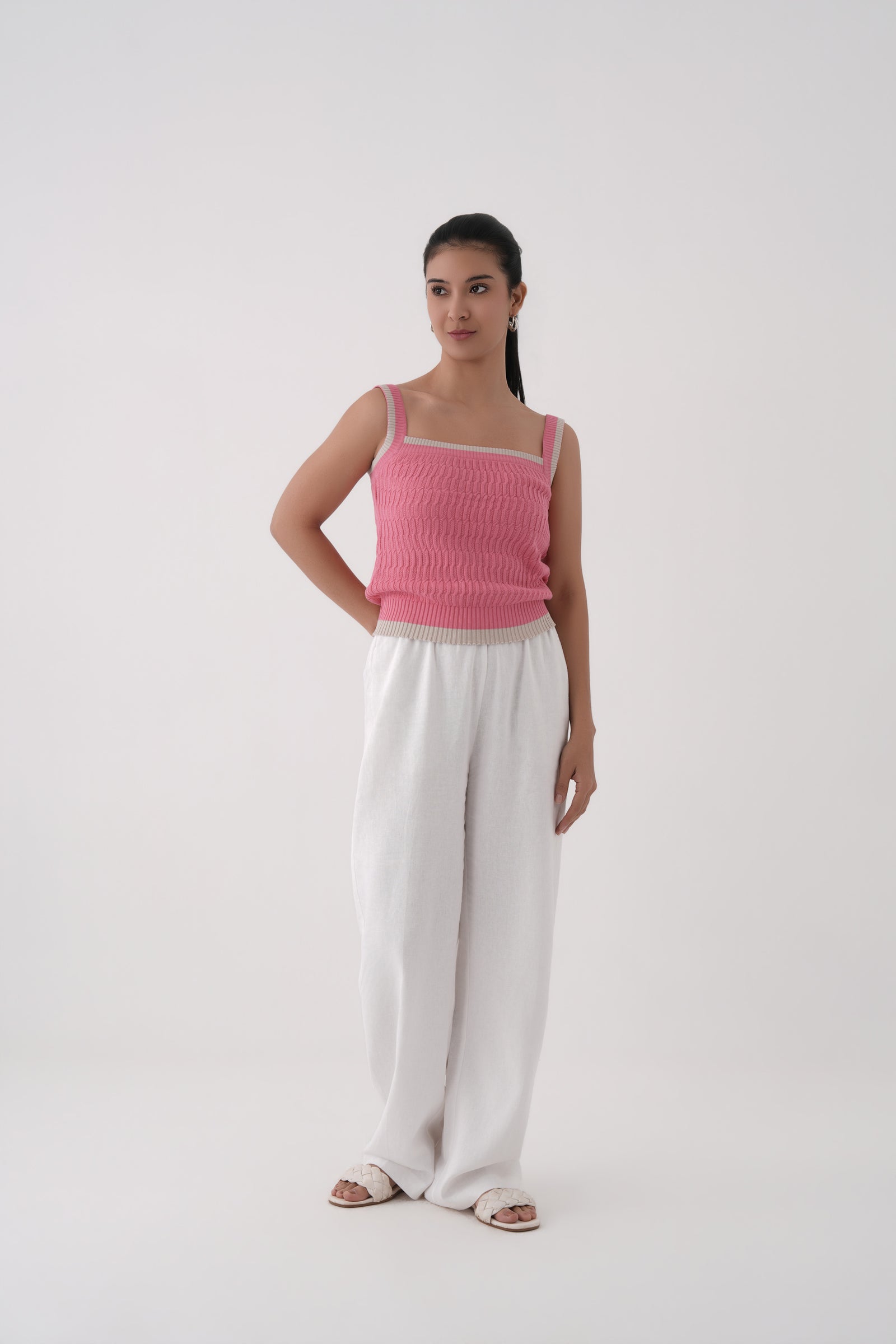 Cable Knit Tank Top