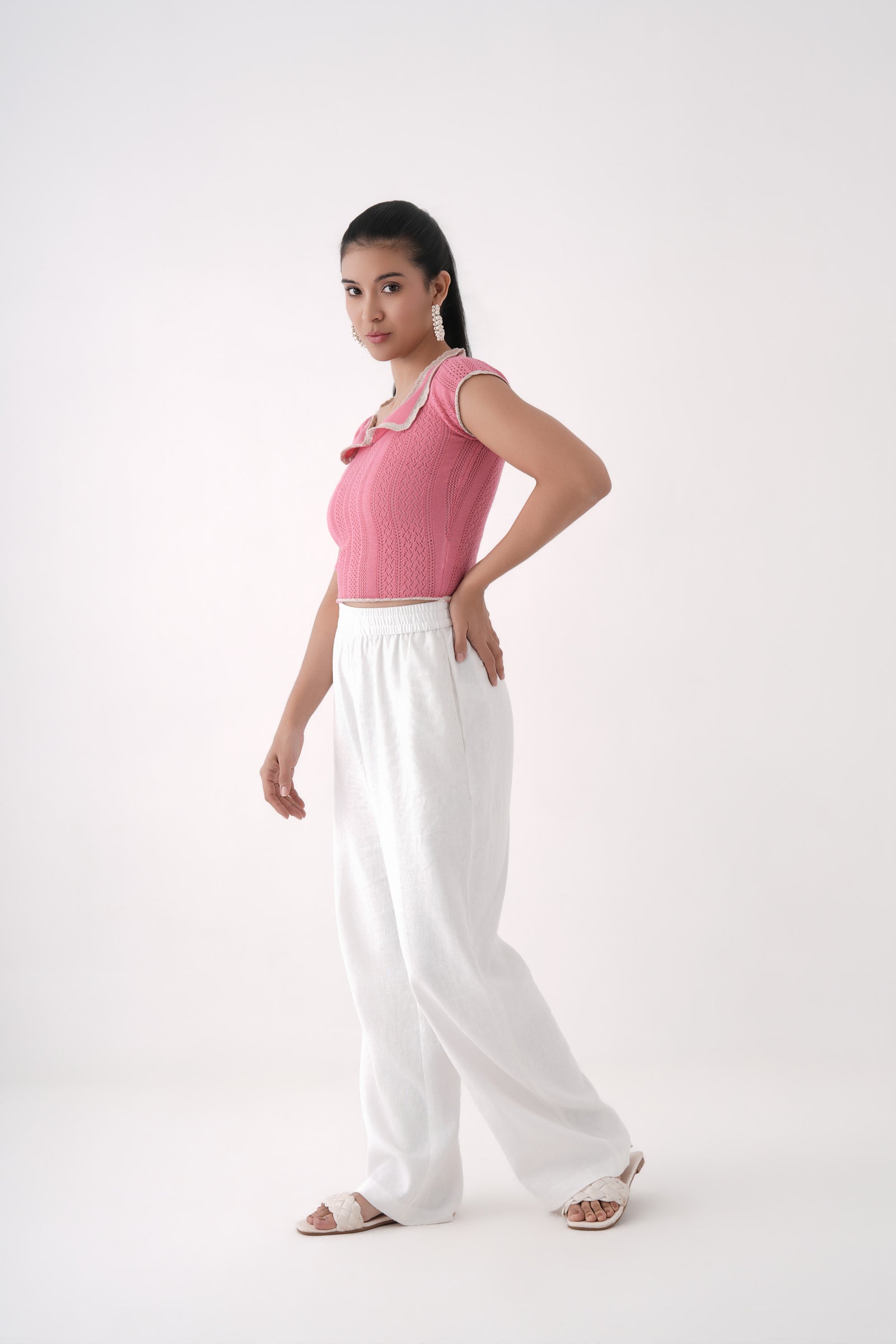 Knitted Lace Top