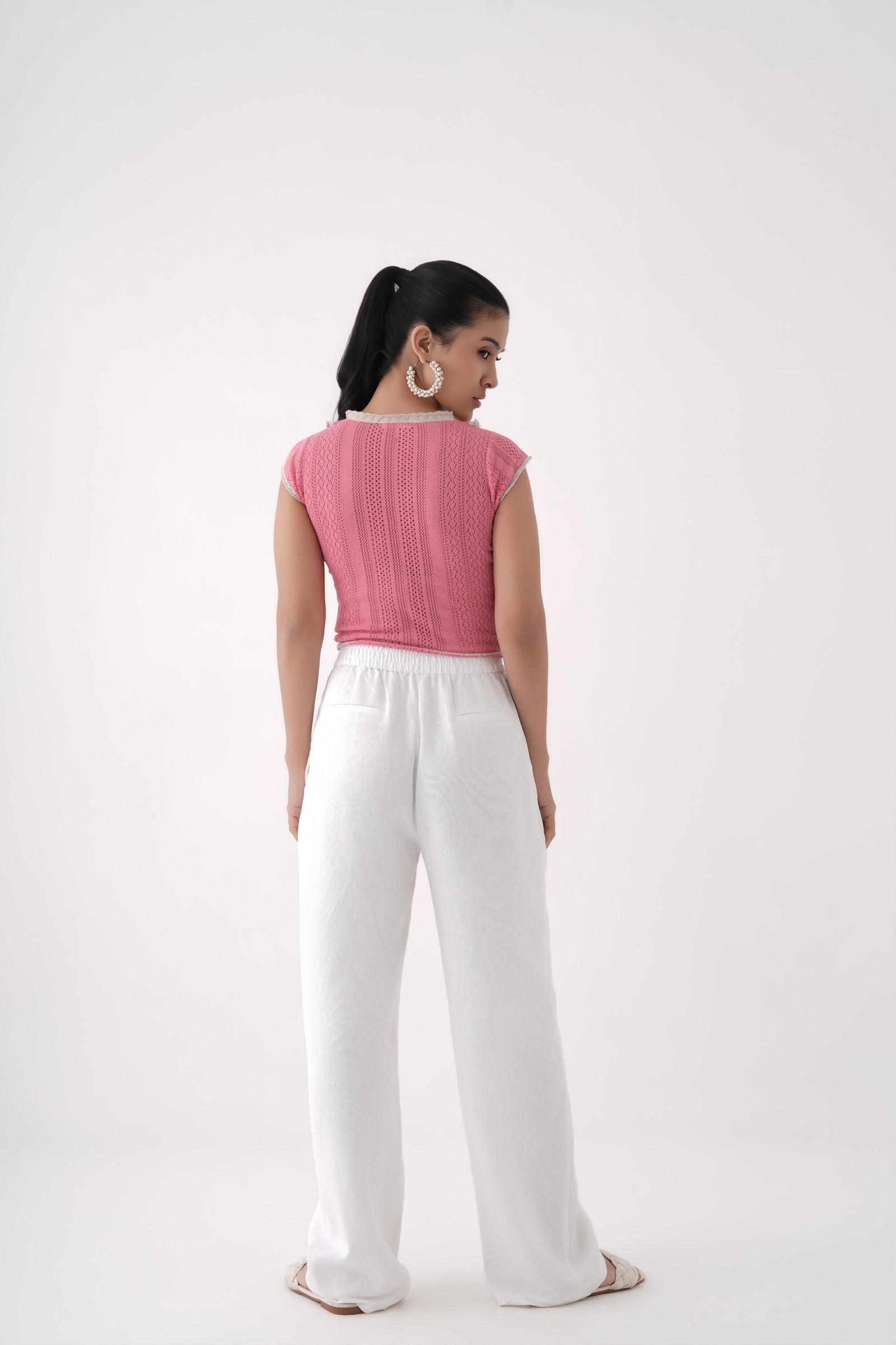 Knitted Lace Top