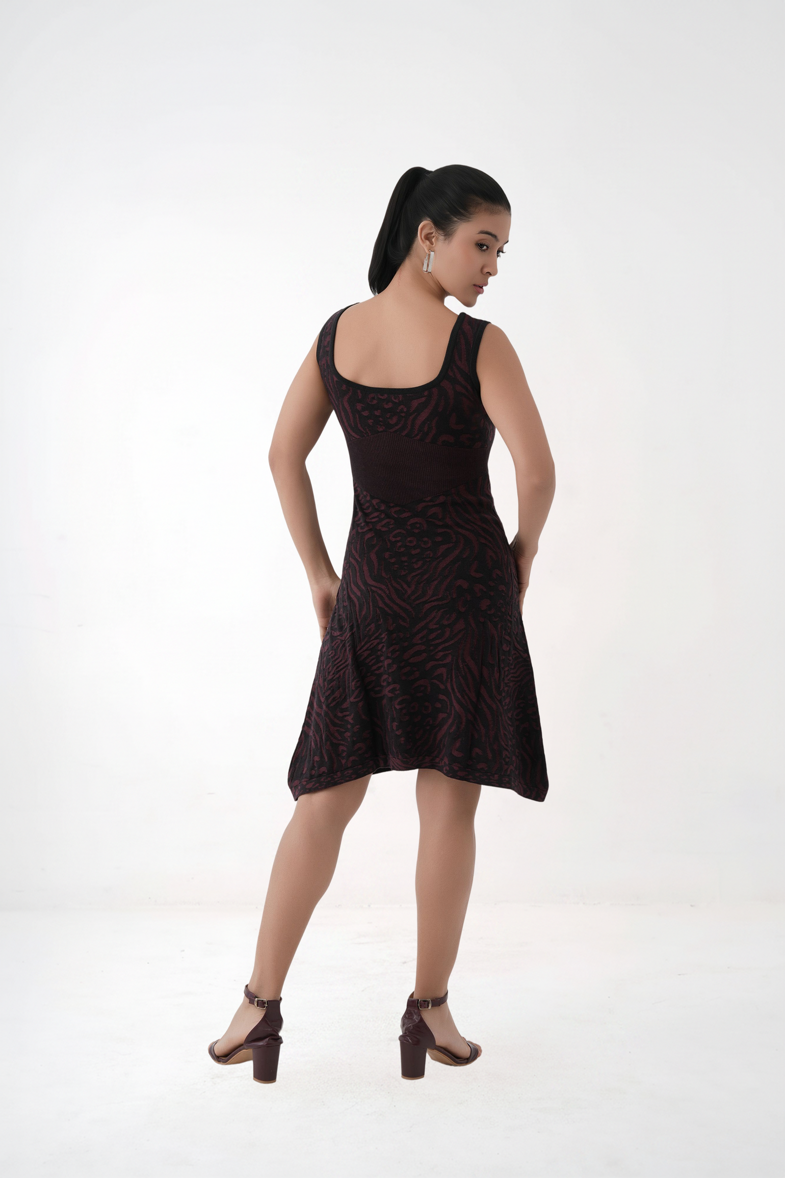 3D Wildra Jacquard Dress