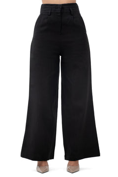 High Rise Wide Leg Trouser