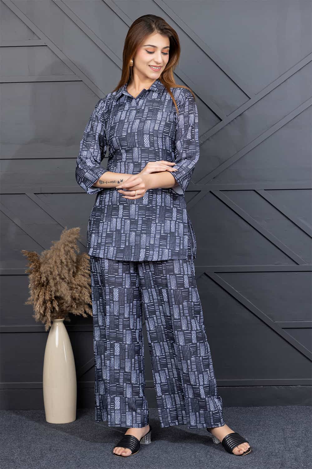 Monica Recline Set(Black)