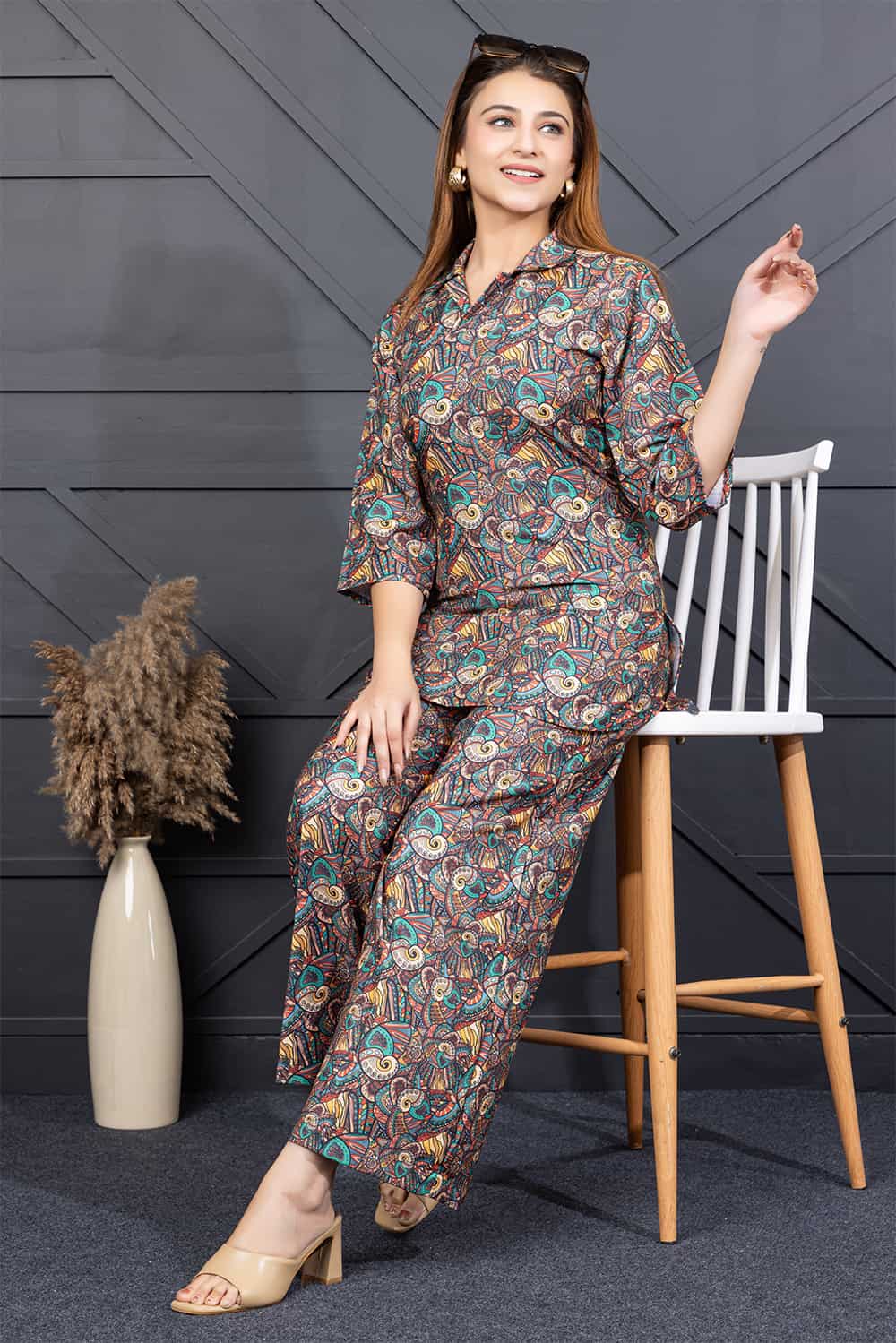 Monica Recline Set(Traditional Yellow)