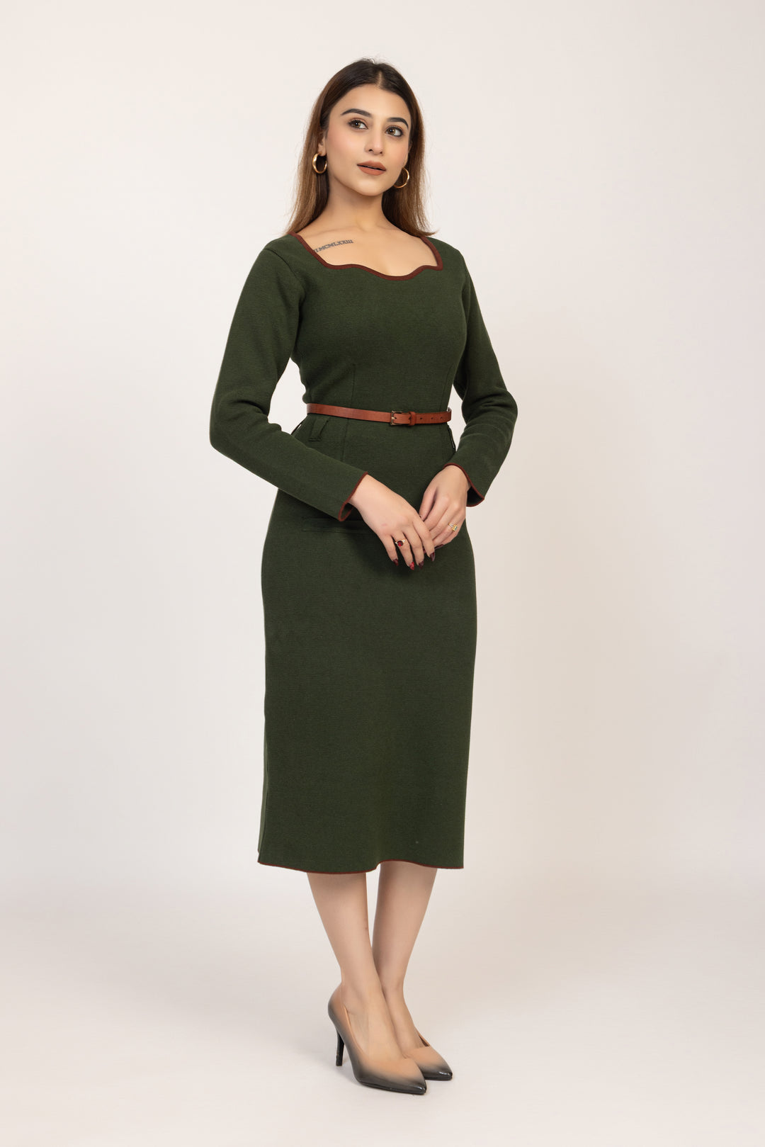 Knitted Sheath Dress