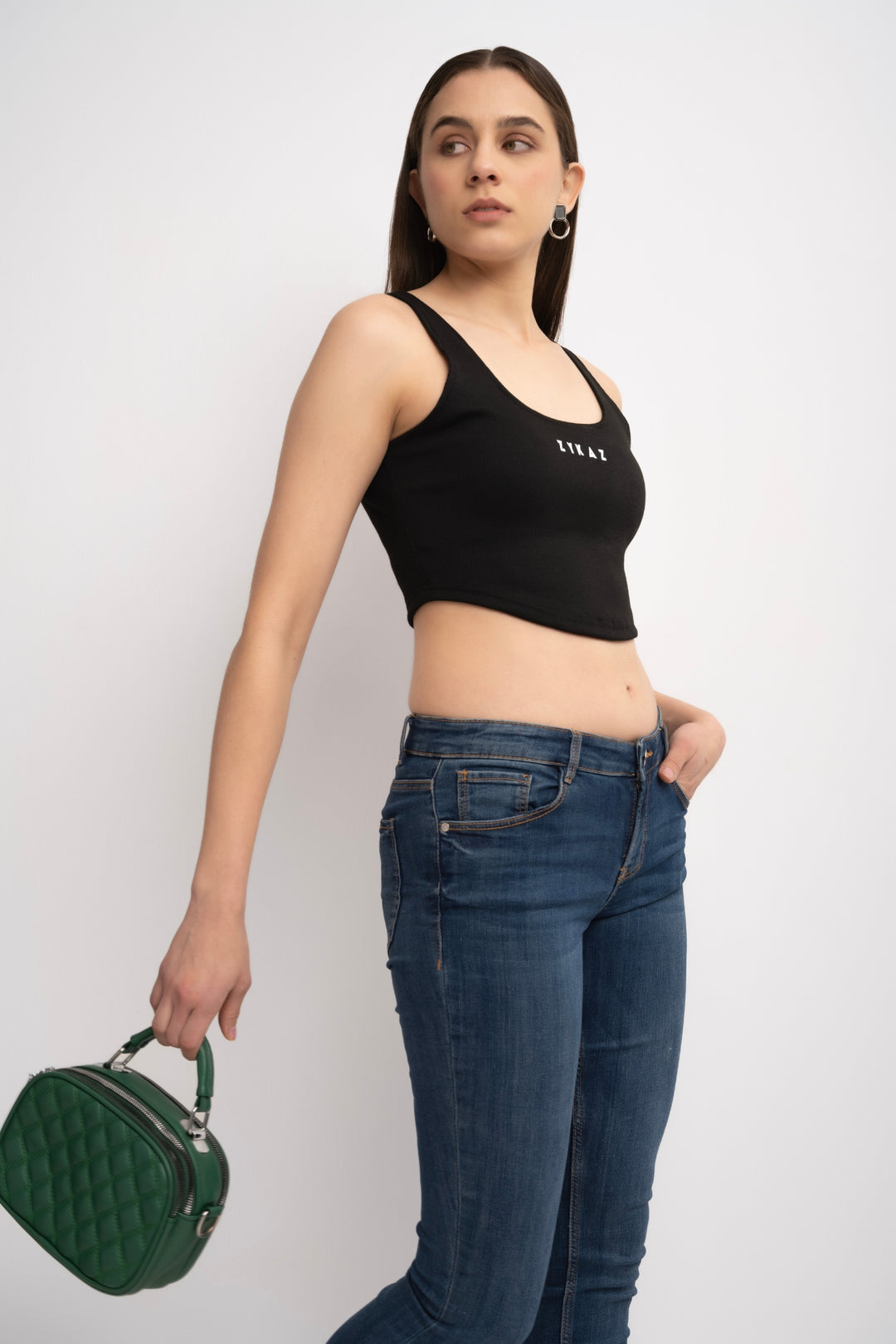 Zykaz Signature Solid Crop Top