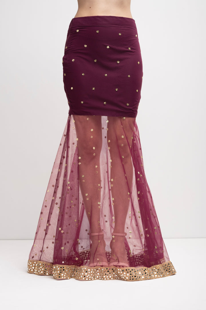 Indo Western Netted Set