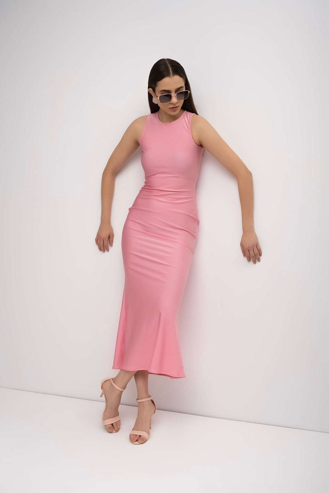 Millie Bodycon Dress - Baby Pink