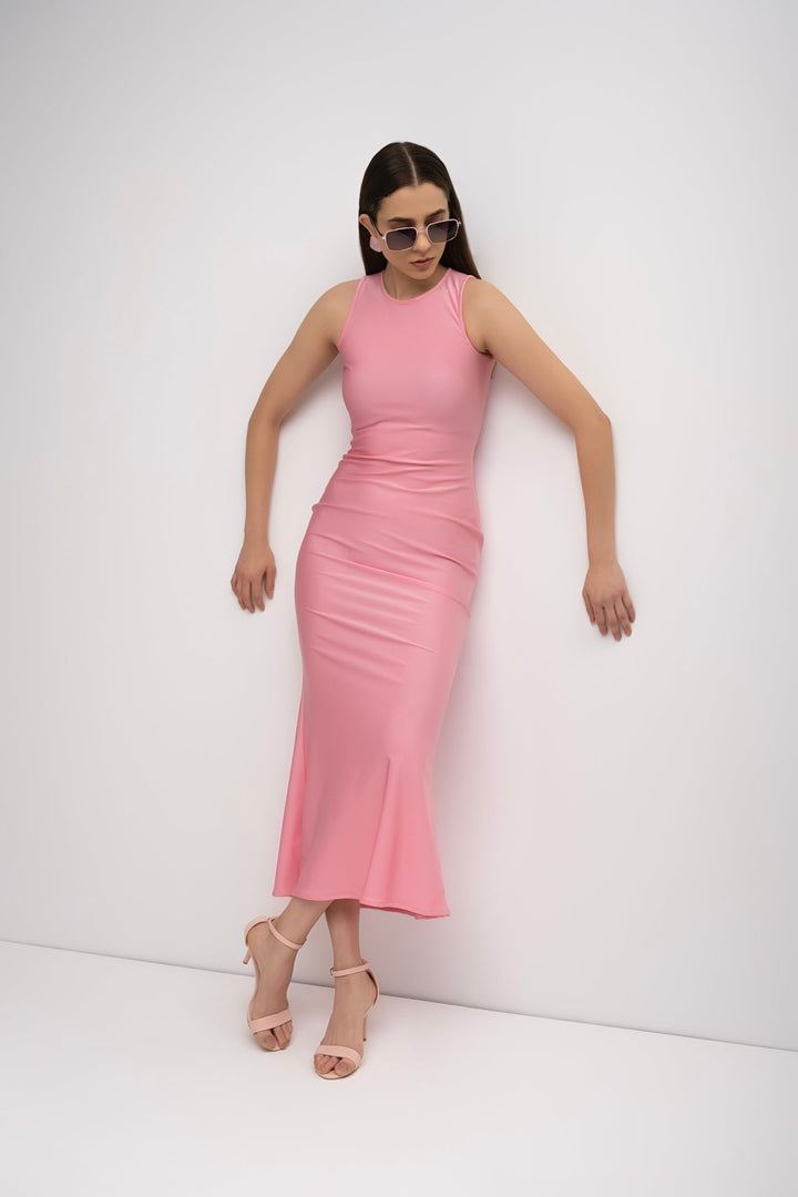 Millie Bodycon Dress - Baby Pink