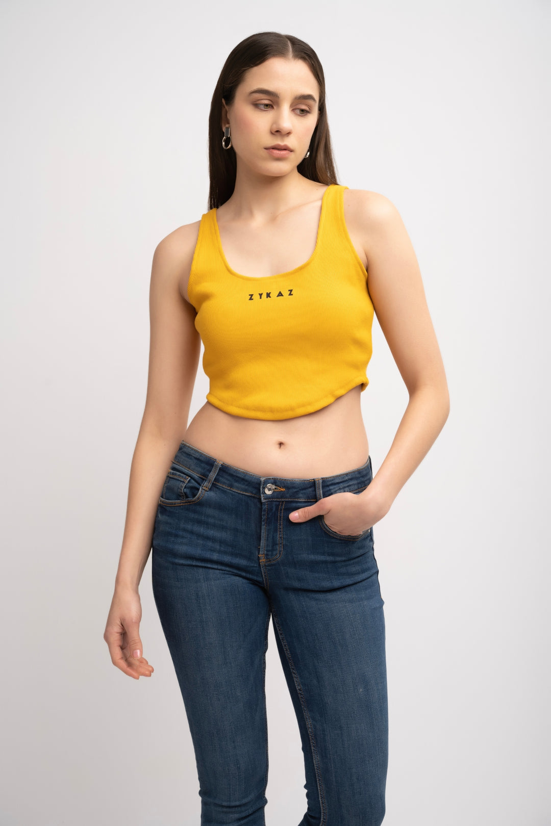 Zykaz Signature Solid Crop Top