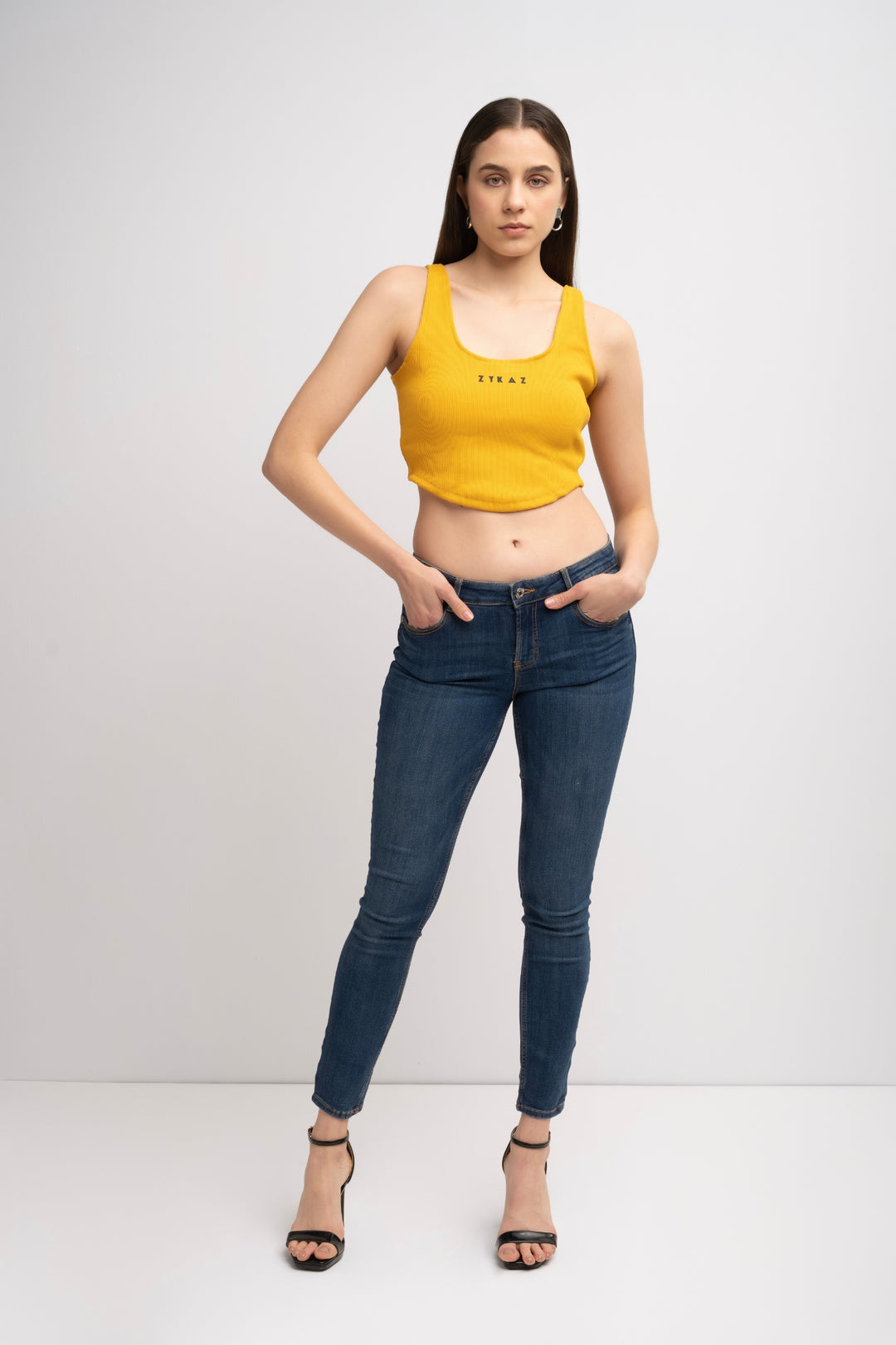 Zykaz Signature Solid Crop Top