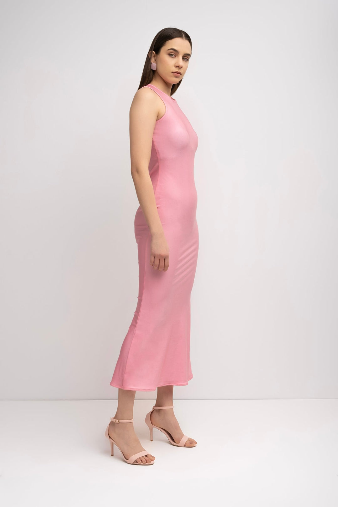 Millie Bodycon Dress - Baby Pink