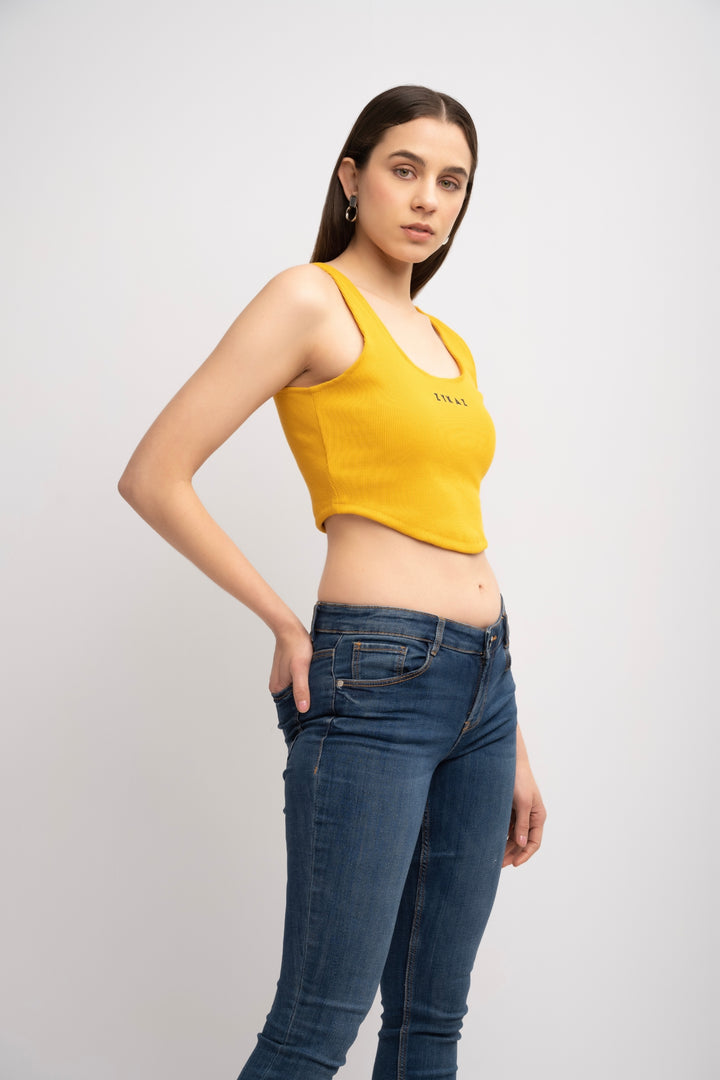 Zykaz Signature Solid Crop Top