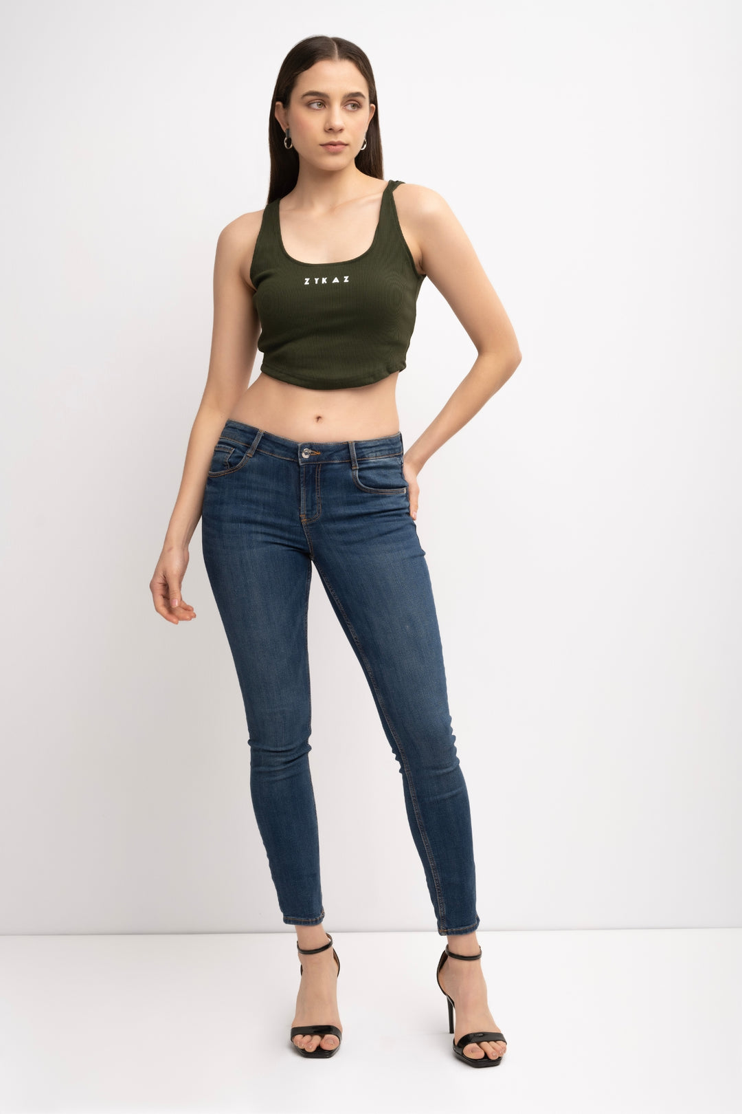 Zykaz Signature Solid Crop Top