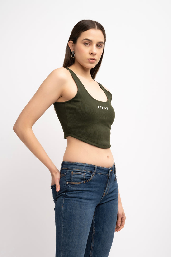 Zykaz Signature Solid Crop Top