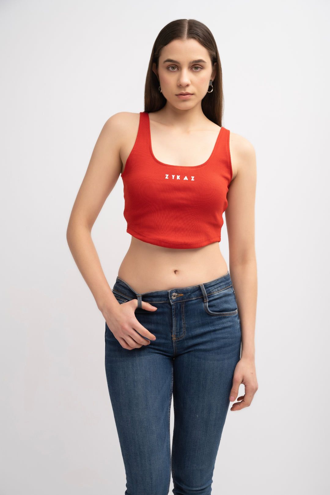 Zykaz Signature Solid Crop Top