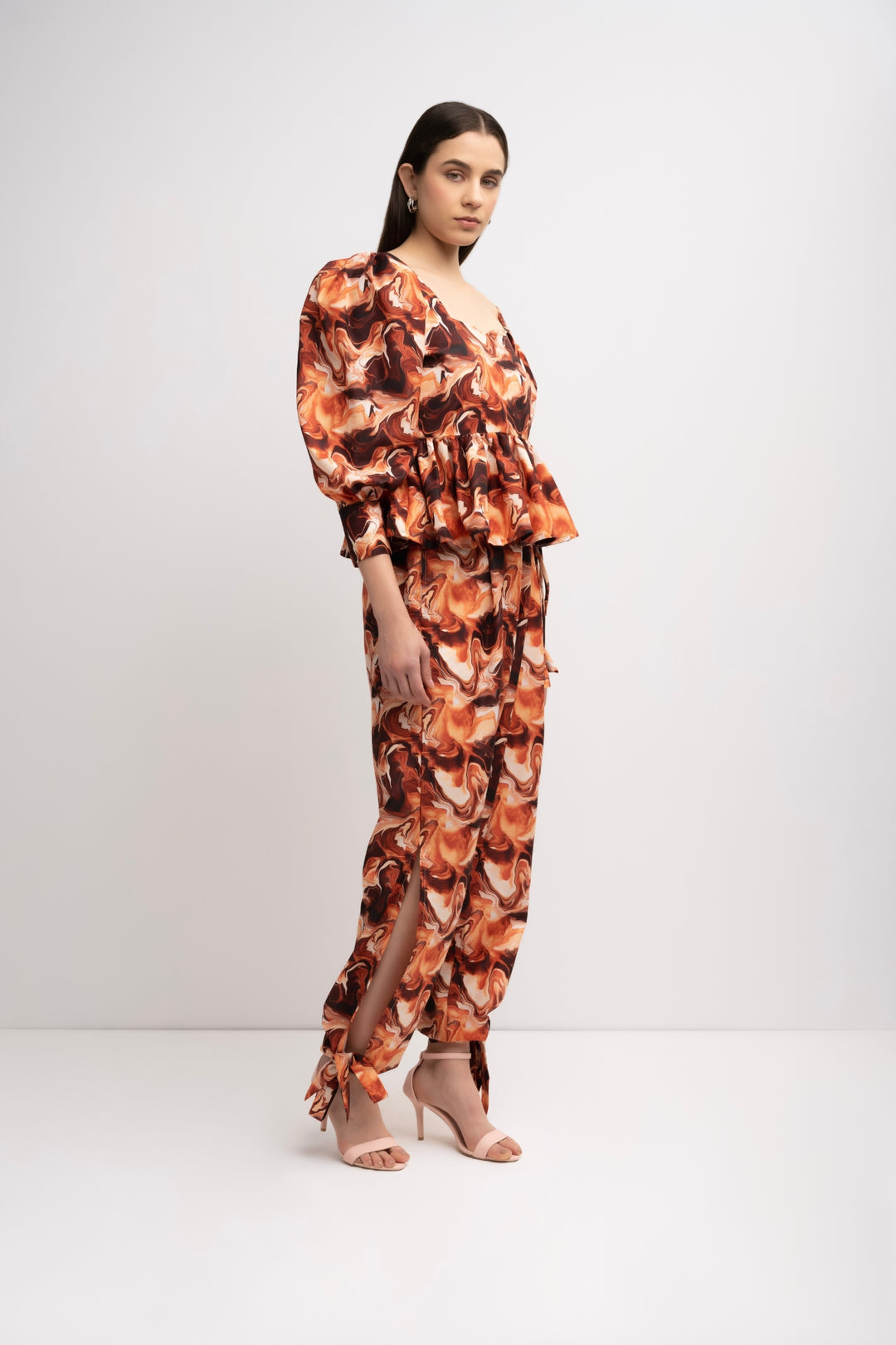 Pleated Top Co-Ord Set