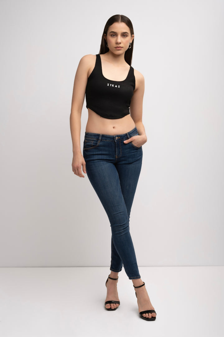 Zykaz Signature Solid Crop Top