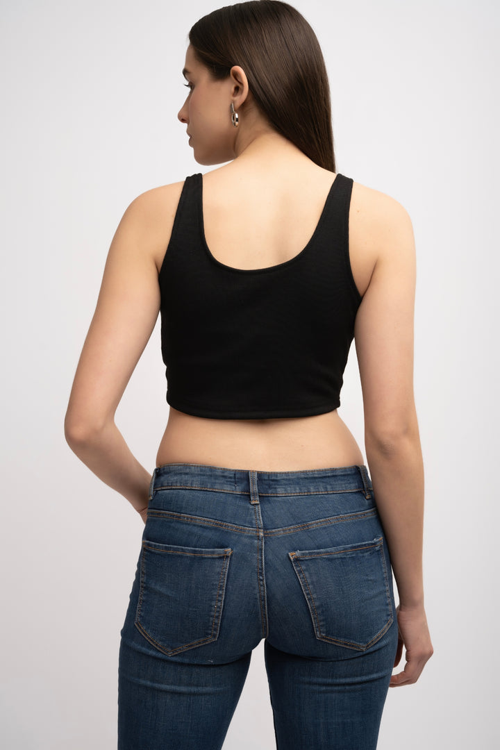 Zykaz Signature Solid Crop Top