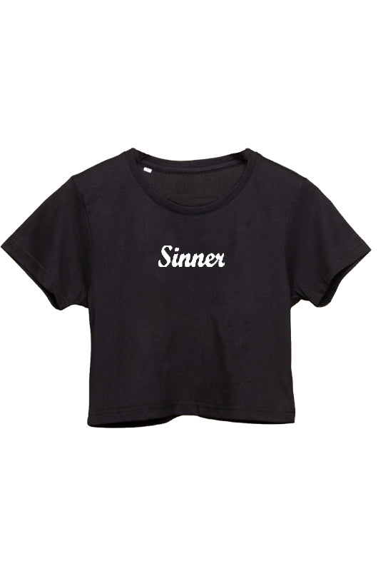 Sinner Crop Tee