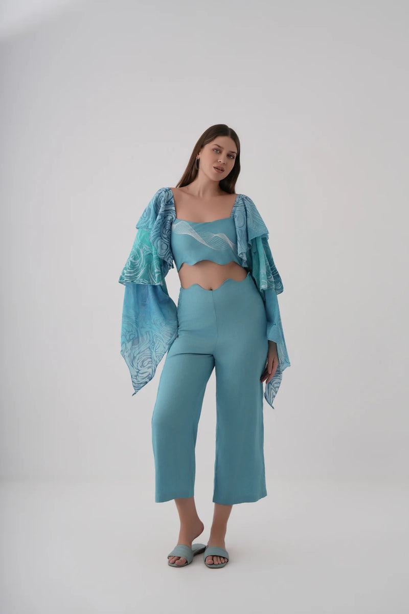 Cascade Wave Trouser
