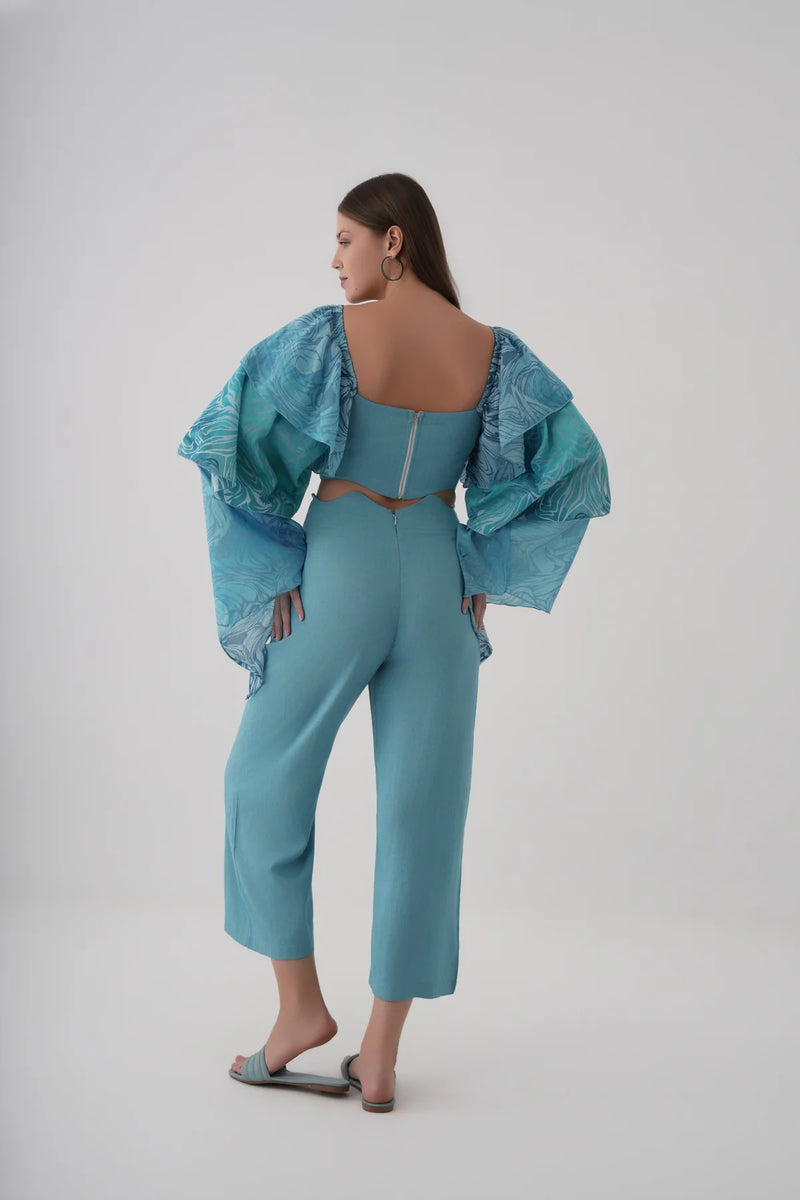 Cascade Wave Trouser