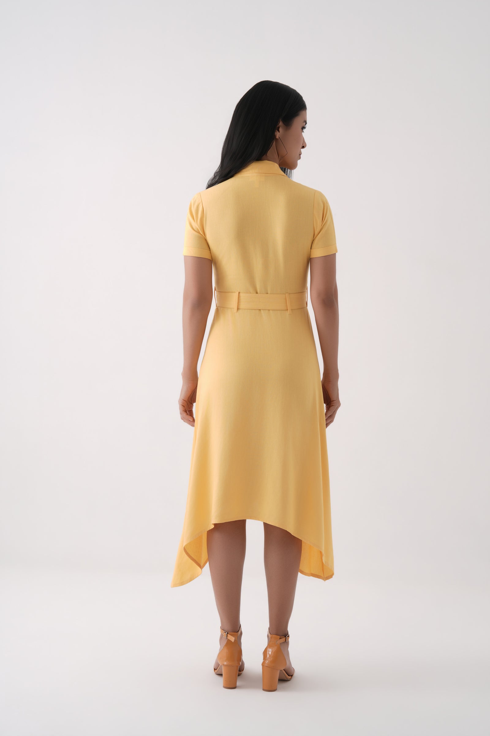 Asymetrical Shirt Dress