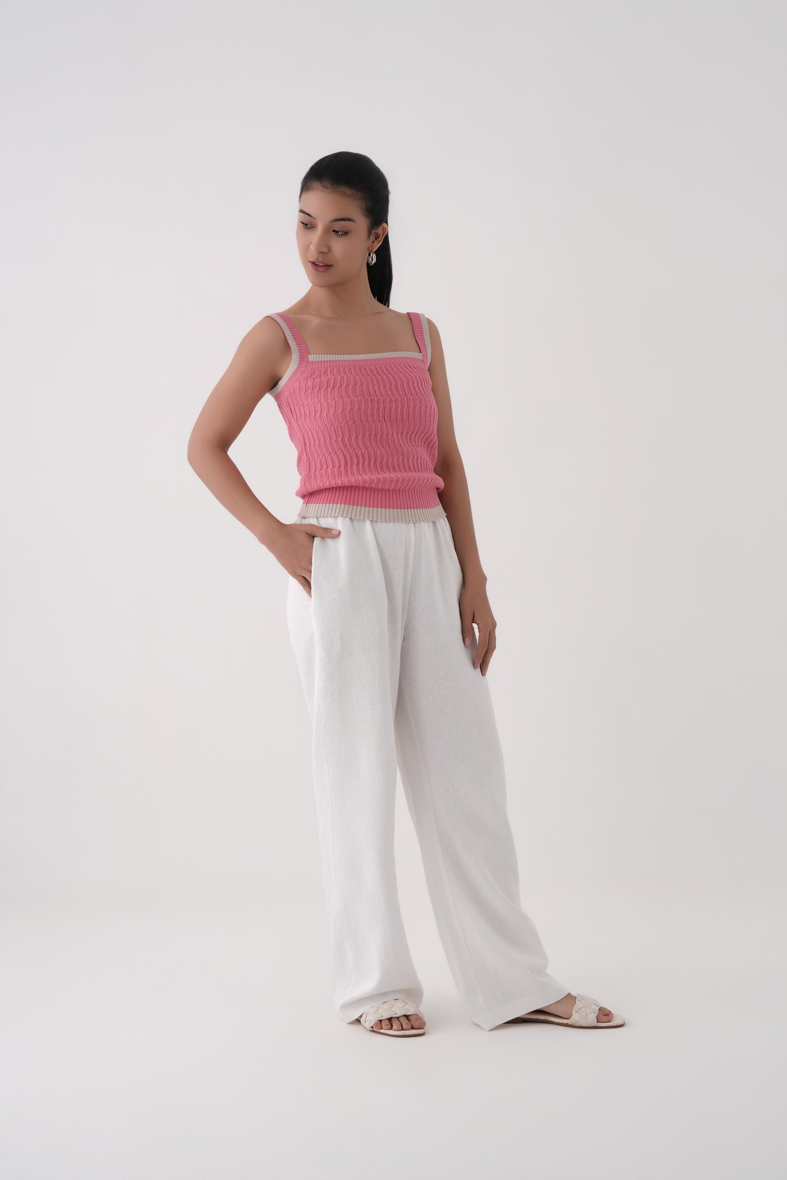 Cable Knit Tank Top