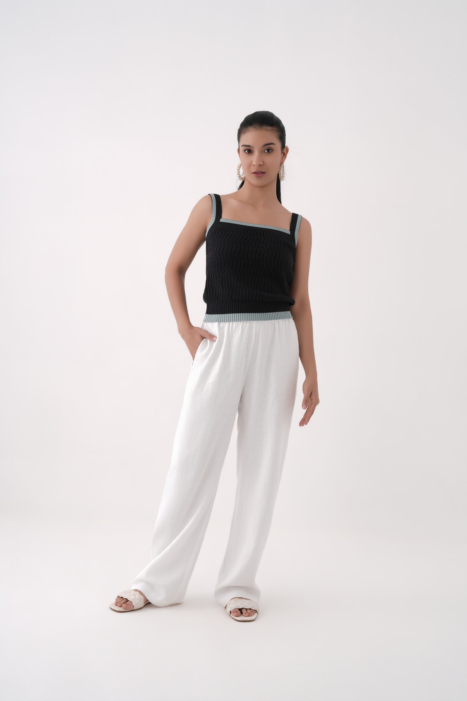 Cable Knit Tank Top
