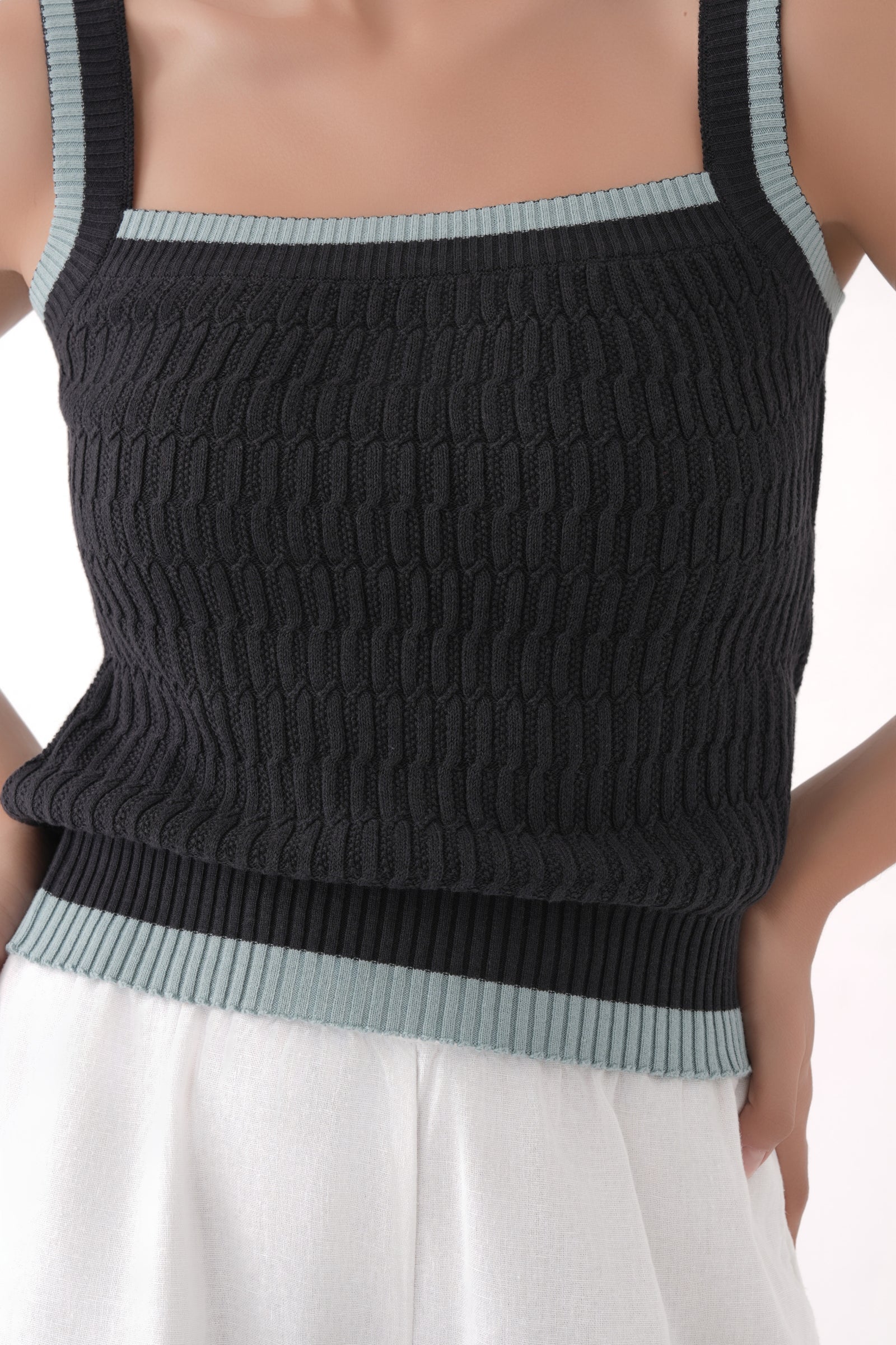 Cable Knit Tank Top