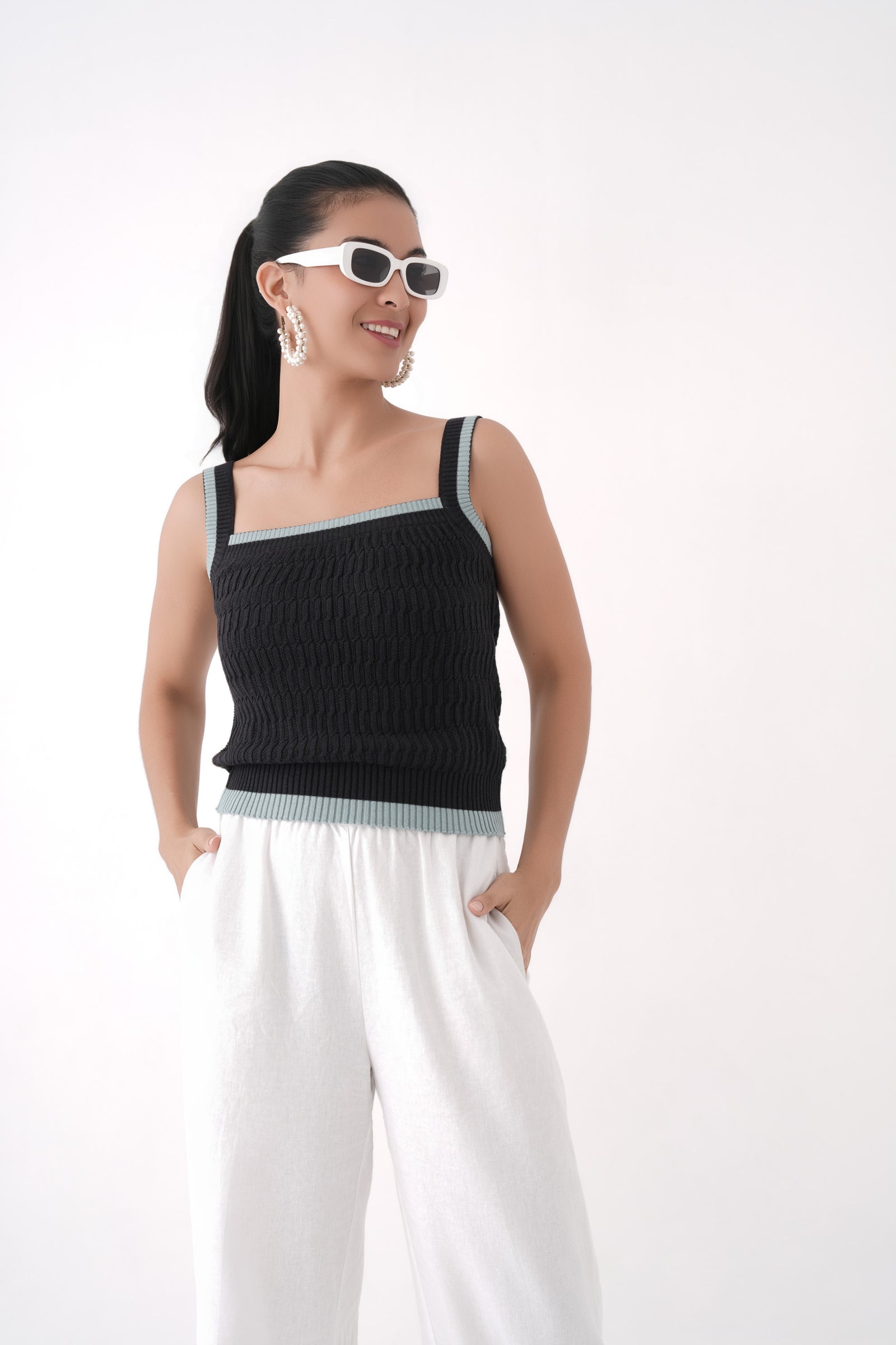 Cable Knit Tank Top