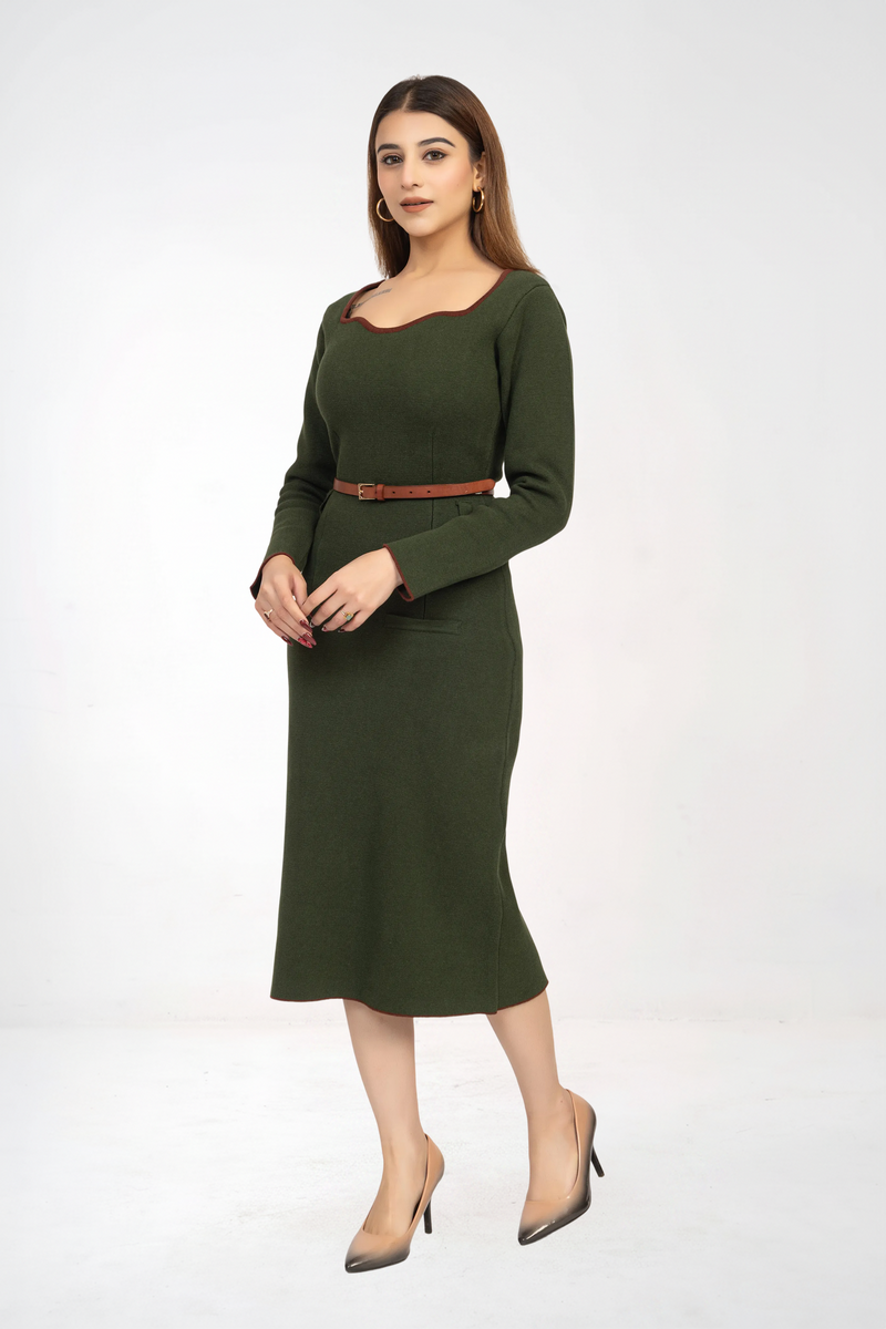 Knitted Sheath Dress
