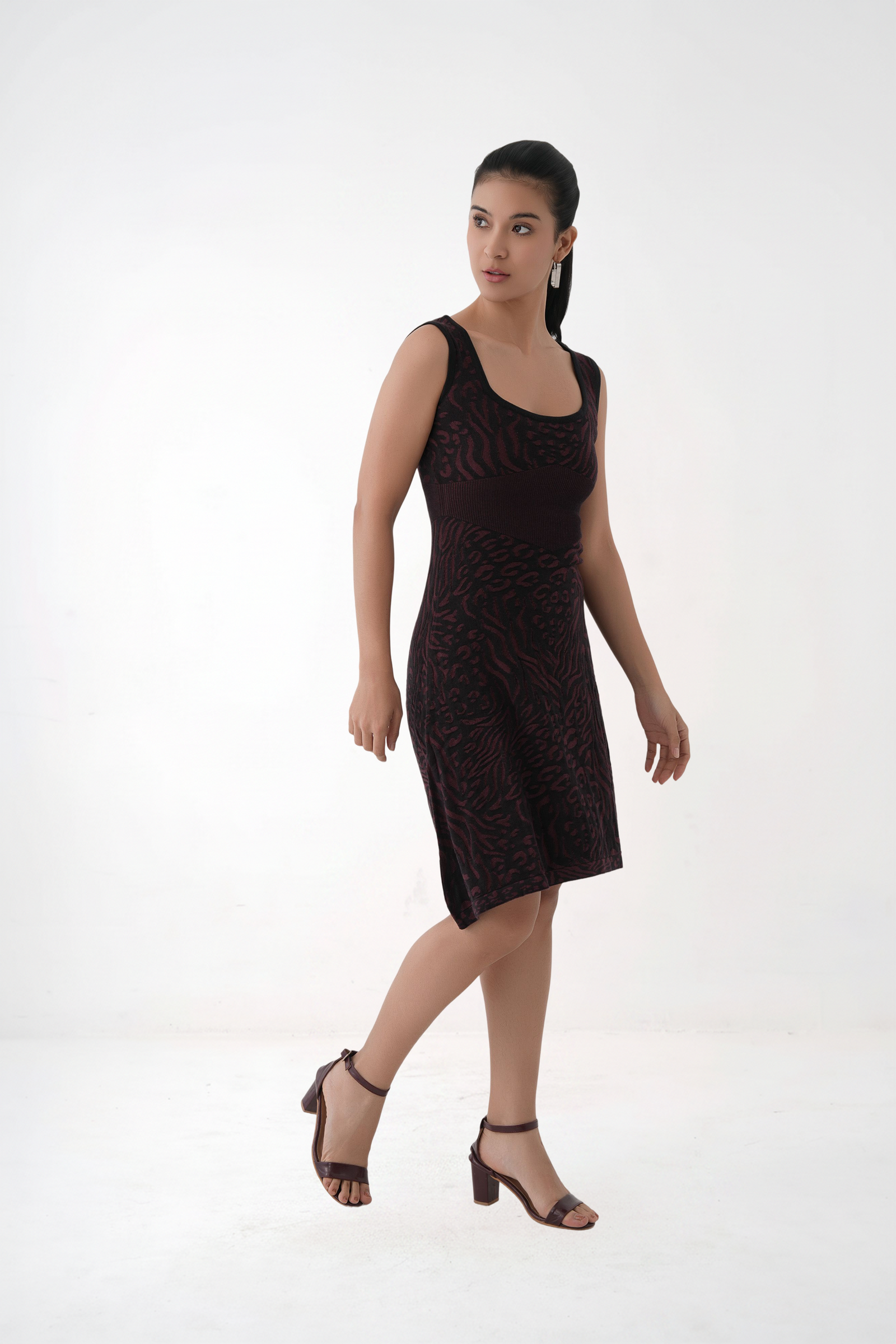 3D Wildra Jacquard Dress
