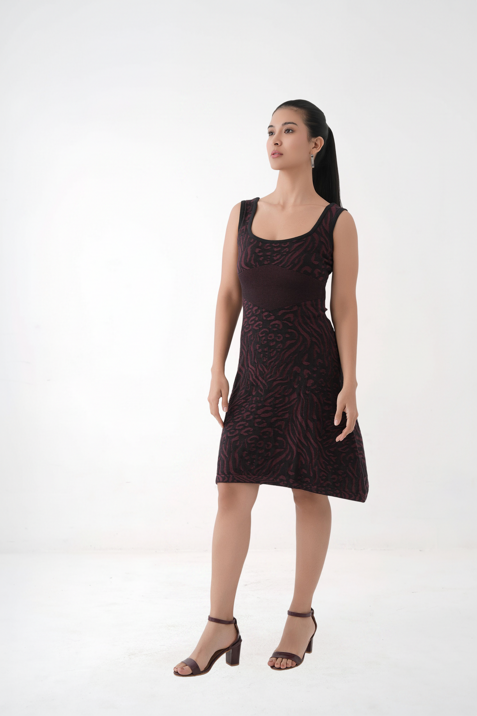3D Wildra Jacquard Dress