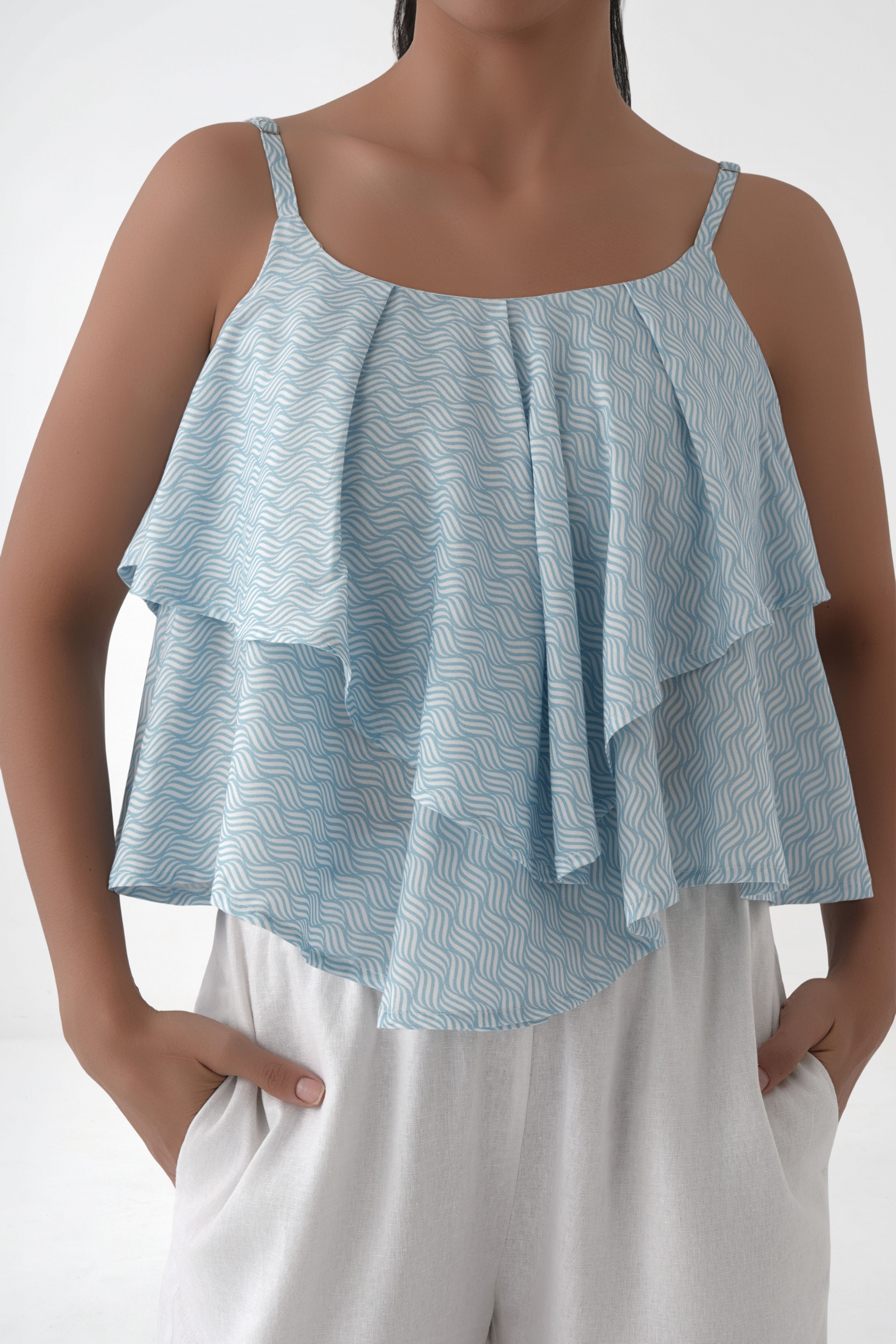 Aqua Ripple Cami