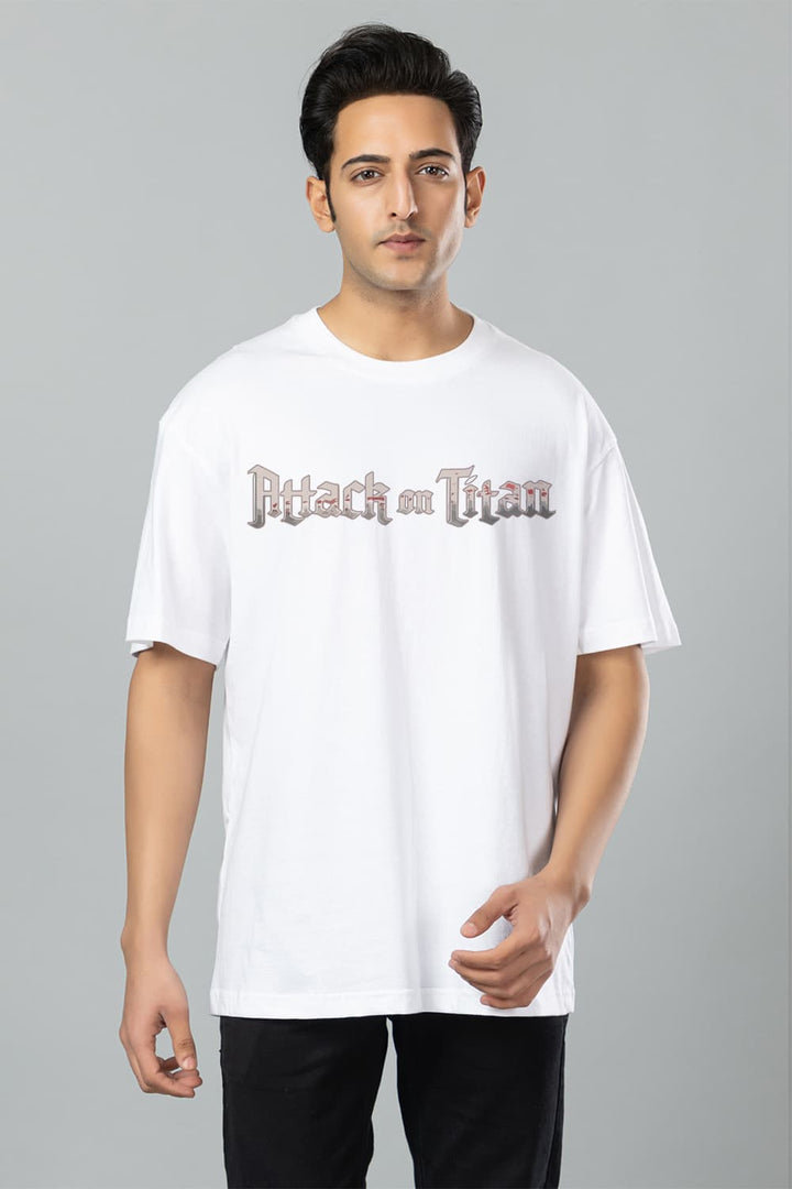 Eren Yeager Oversized Fit Tee