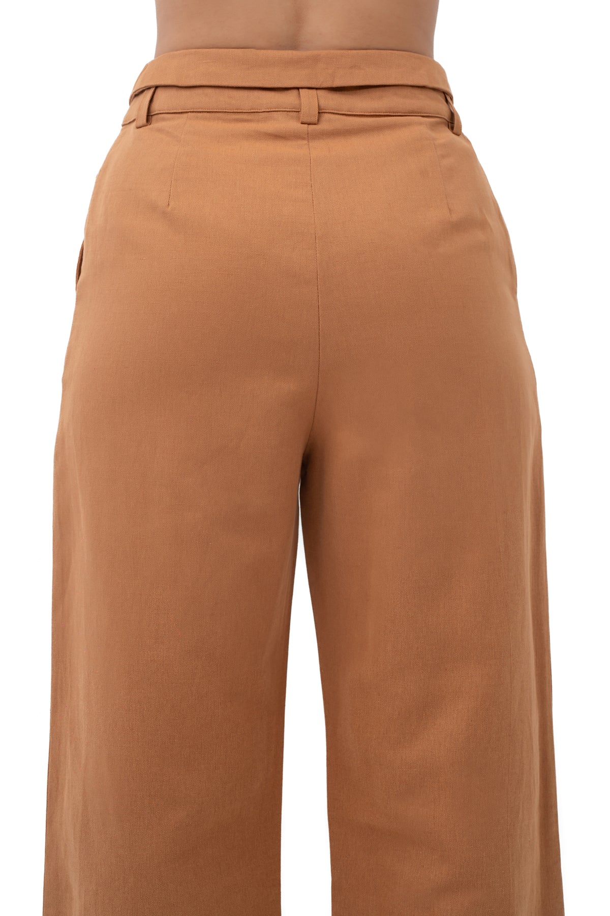Zykaz Collared Waist Trouser in Chipmunk