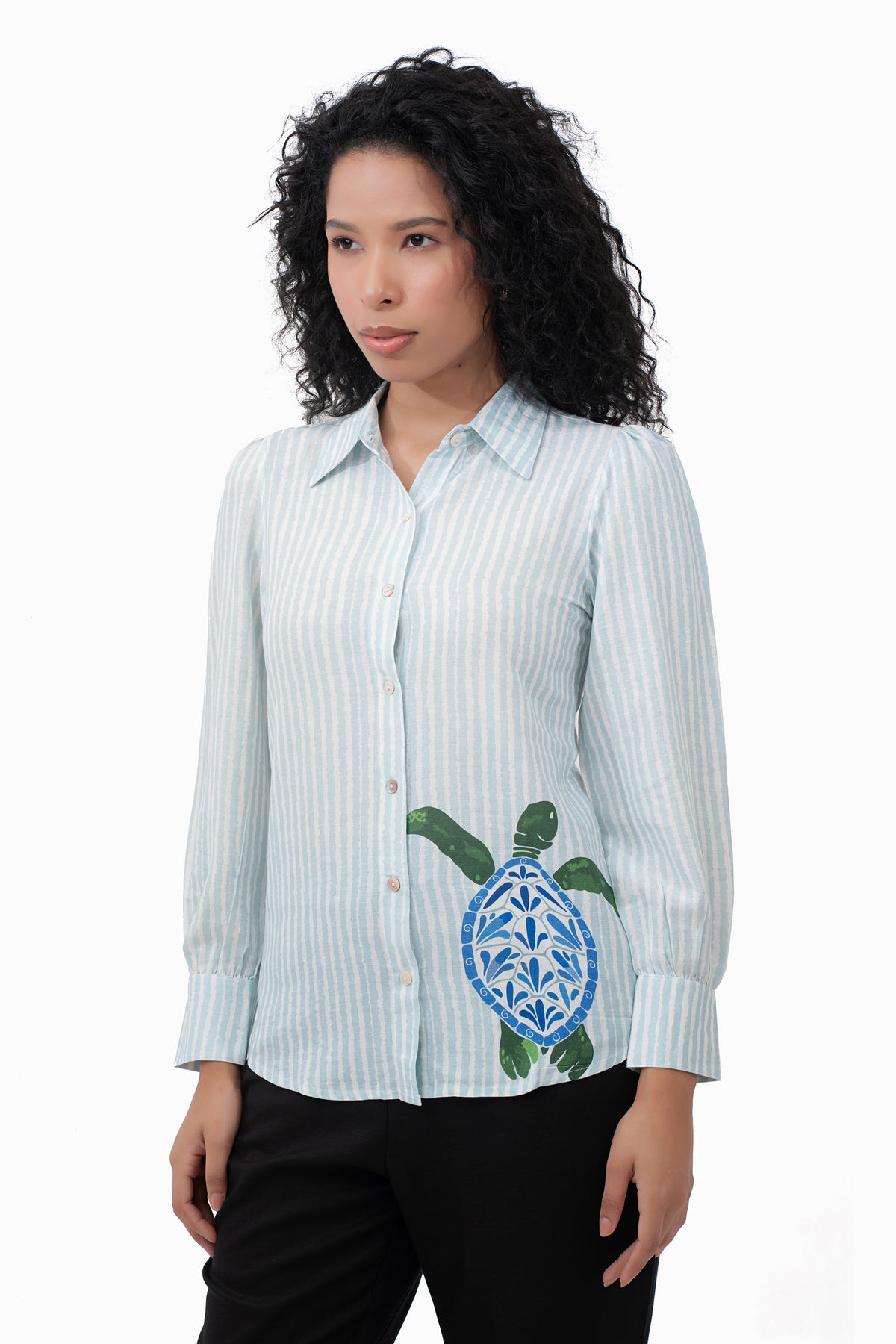 Zykaz Ocean Muse Shirt in Bright White