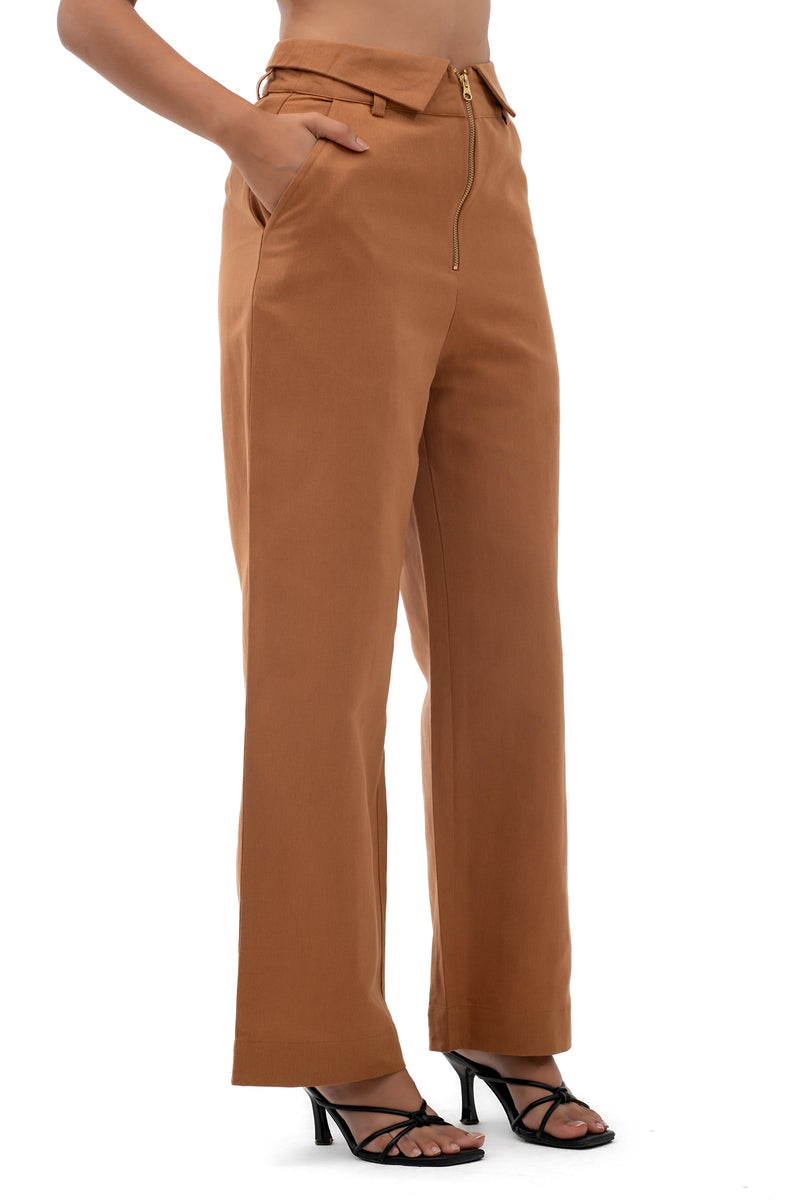 Collared Waist Trouser