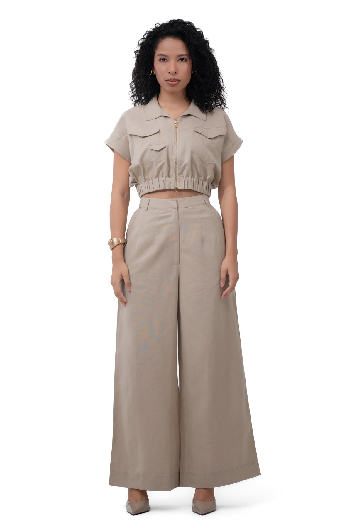 Zykaz Urban Muse Trouser in White Onyx