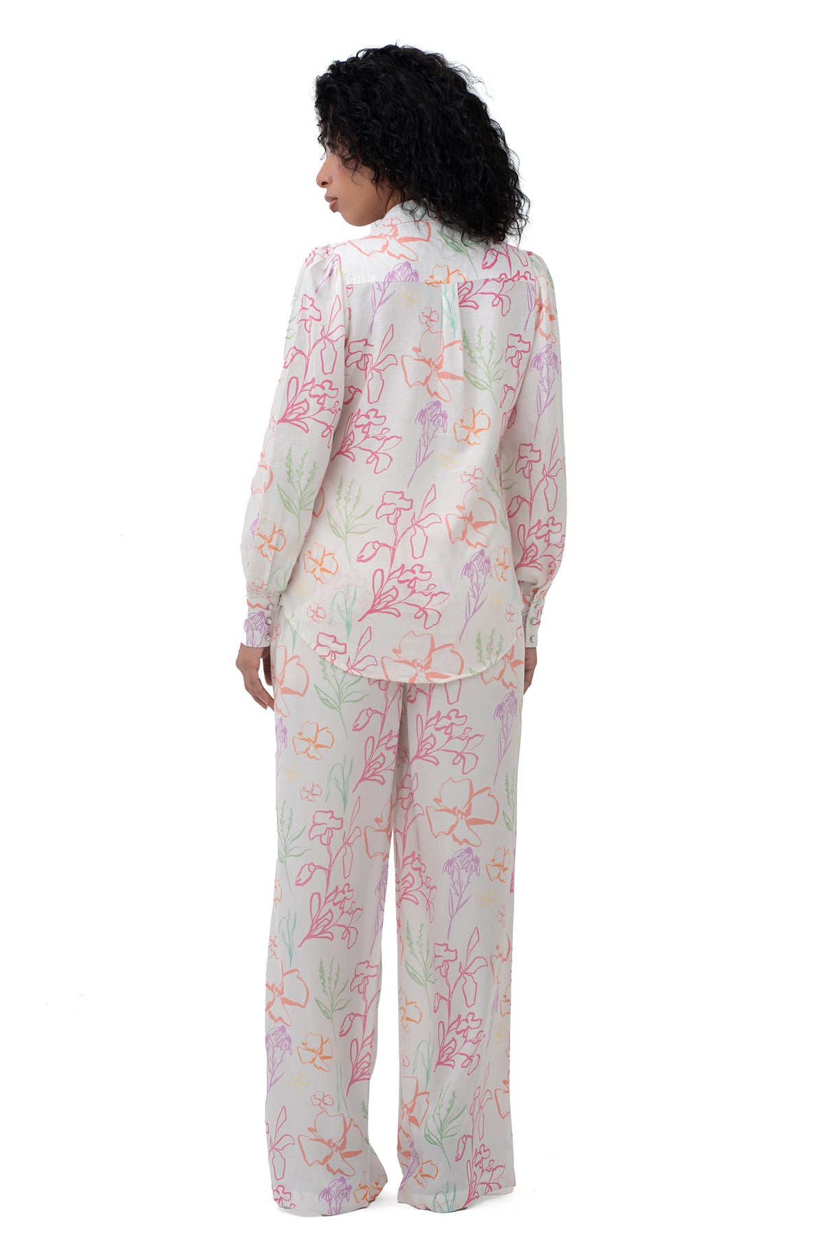 Zykaz Flora Trousers in Bright White