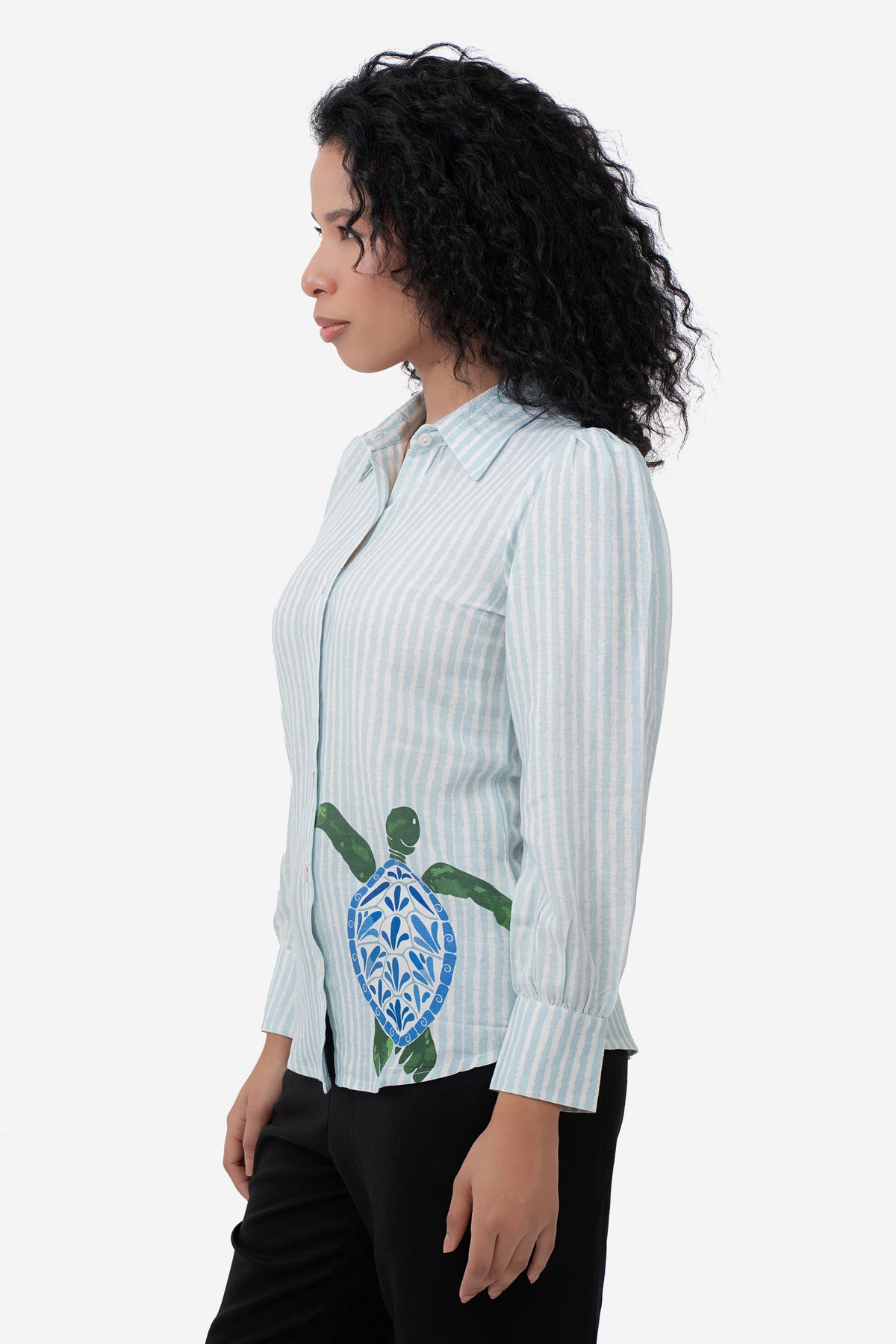 Zykaz Ocean Muse Shirt in Bright White