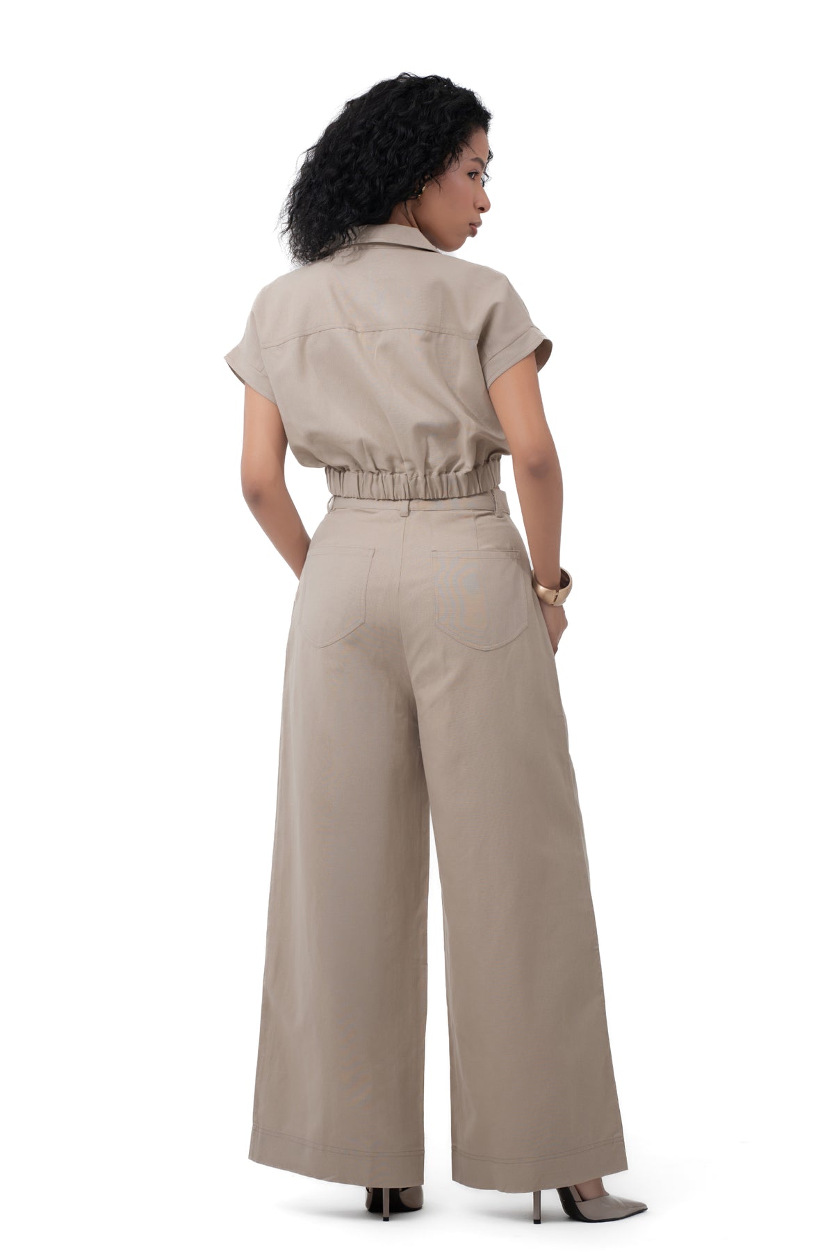Zykaz Urban Muse Trouser in White Onyx