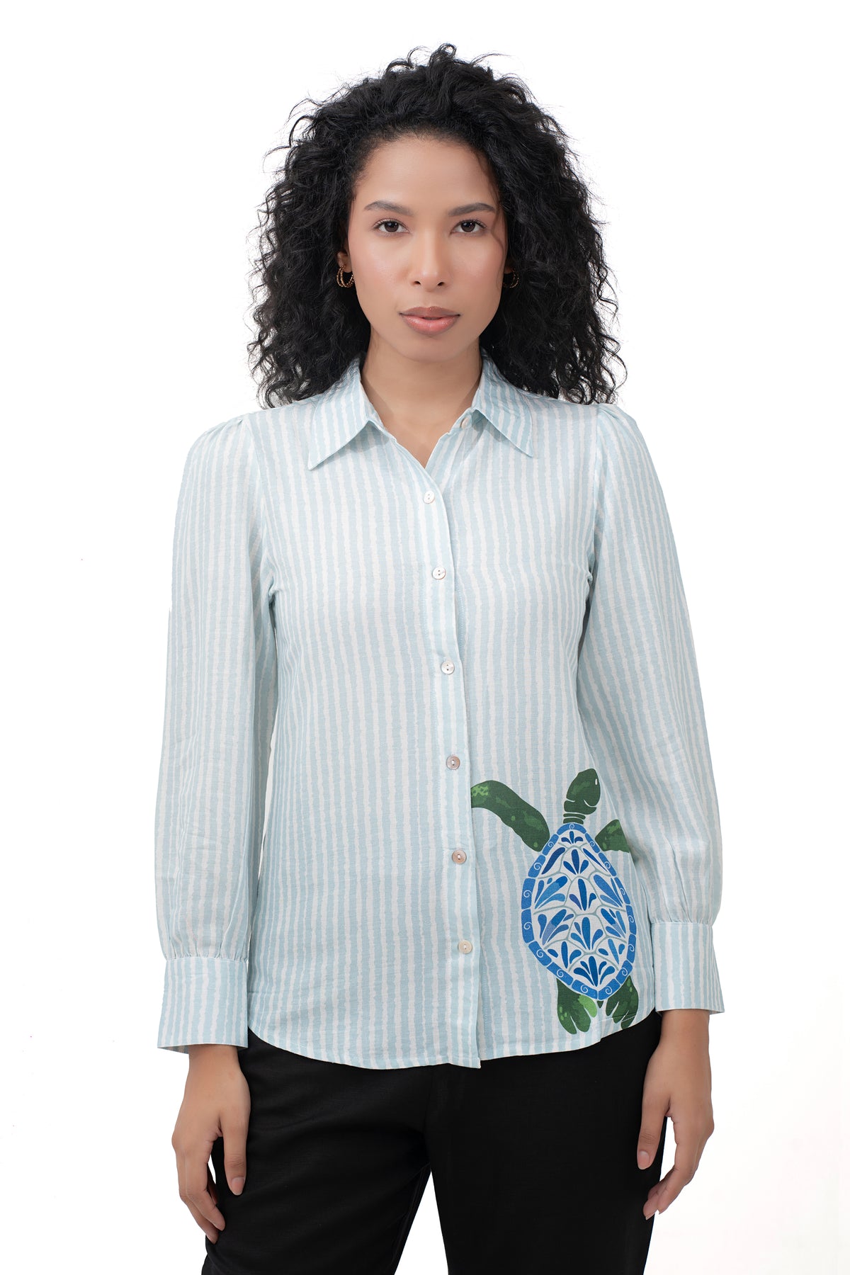 Zykaz Ocean Muse Shirt in Bright White