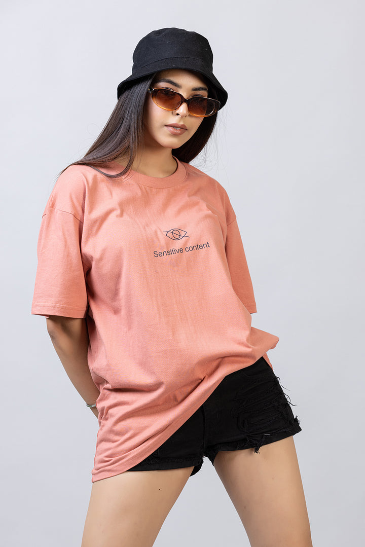 Sensitive Content Boyfriend Fit Tee - zykaz