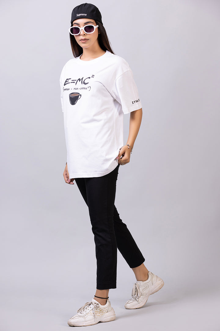 E=MC² Boyfriend Fit Tee - zykaz