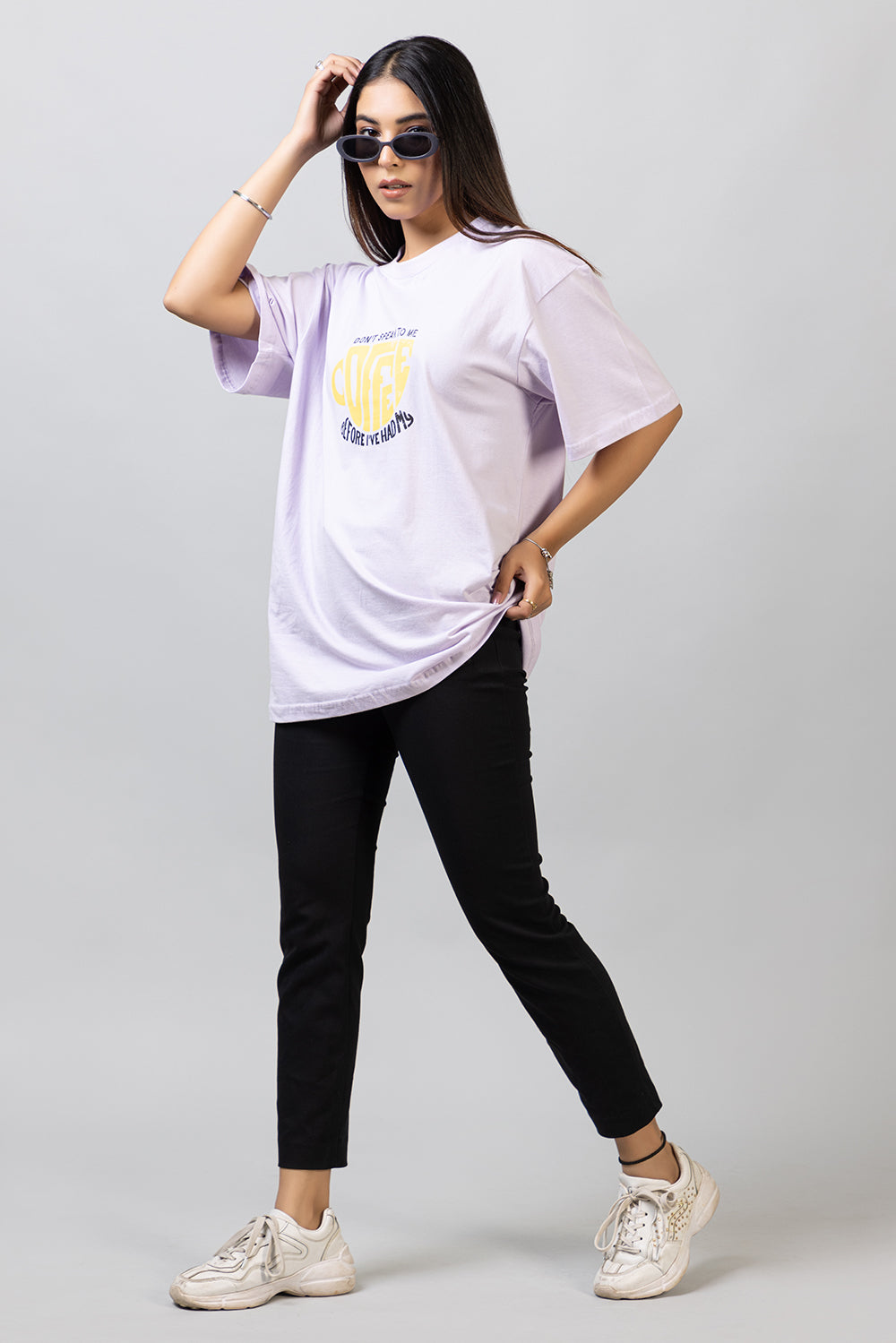 Don't Speak To Me Boyfriend Fit Tee - zykaz