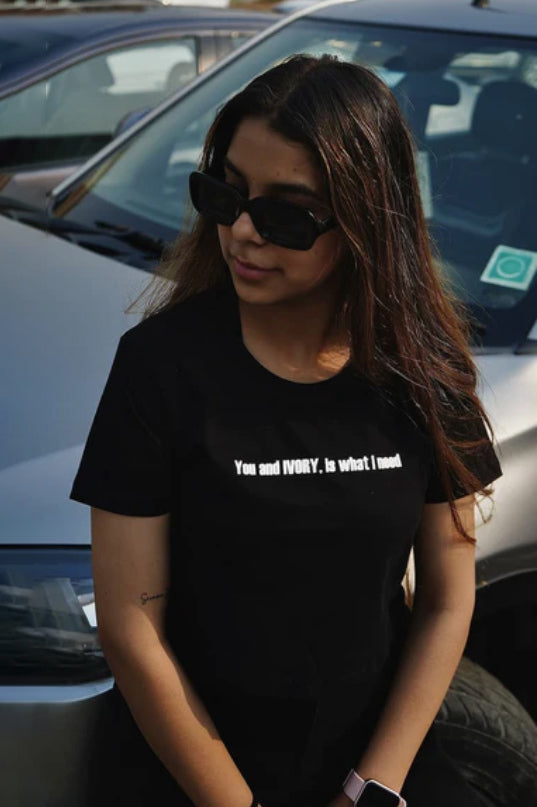 What I Need Crop Tee